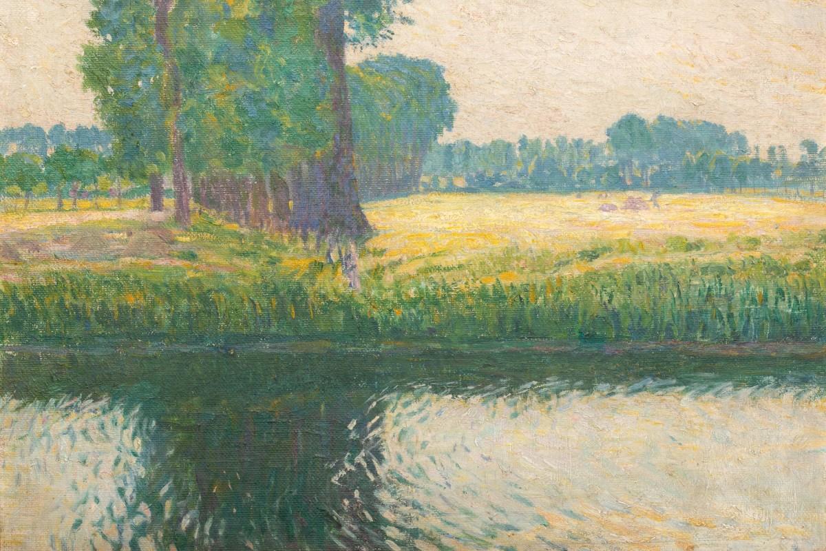 Veduta di Afsnee di Fritz Van Loo (1871-1957) in vendita 1