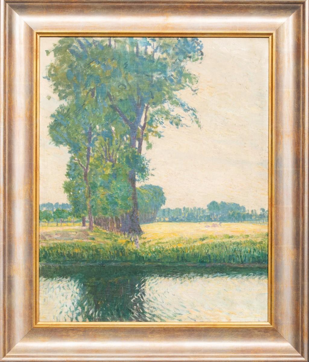 Veduta di Afsnee di Fritz Van Loo (1871-1957) in vendita 4
