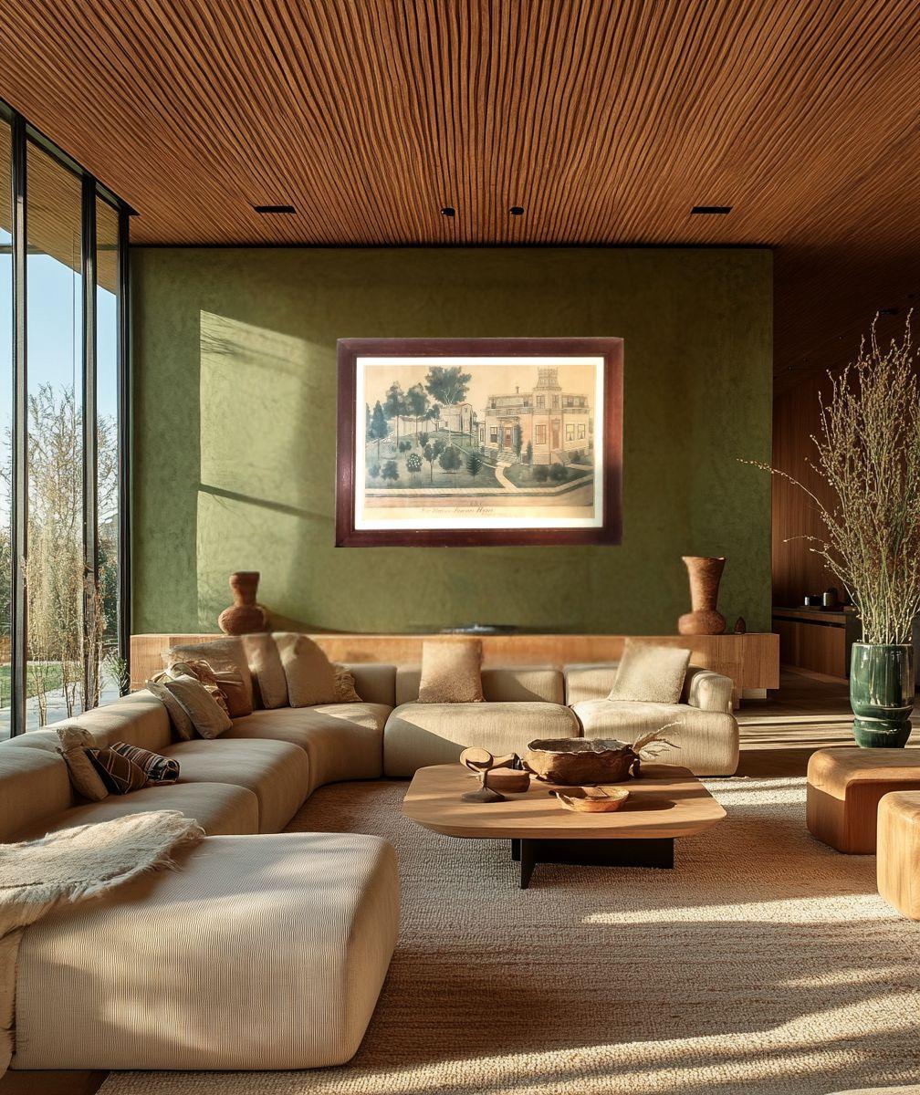 Our Native Summer Home, J B Close - Black Landscape Painting by Fritz Vogt