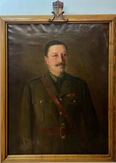Portrait of a British Officer on the Eve of WW1