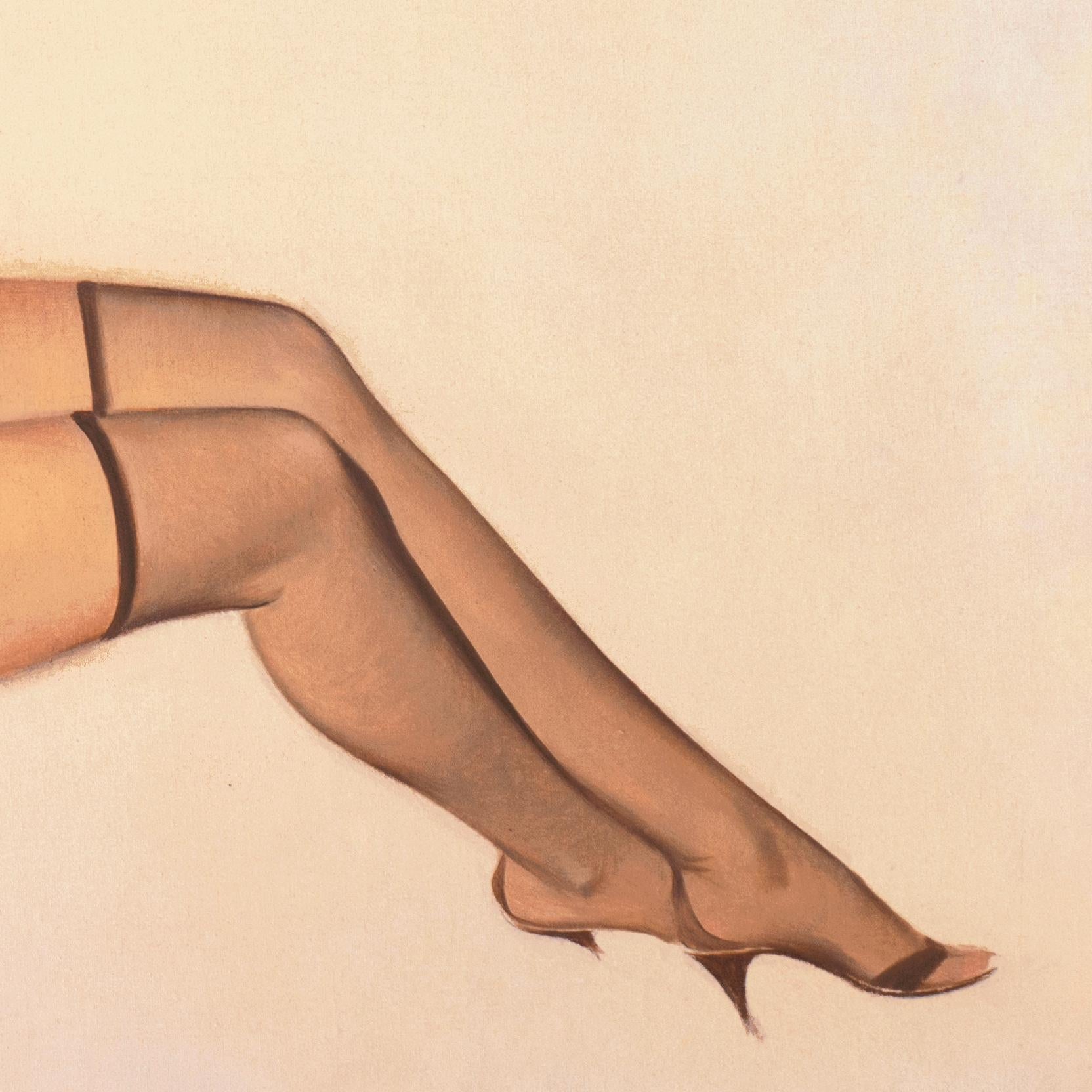 'Venus in Furs', American Pin-Up Illustration, Nude, Leopold von Sacher-Masoch 1