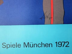 Abstract Composition - Lithograph (Olympic Games Munich 1972)