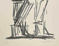 Senza titolo - Litografia di Fritz Wotruba - Anni '50