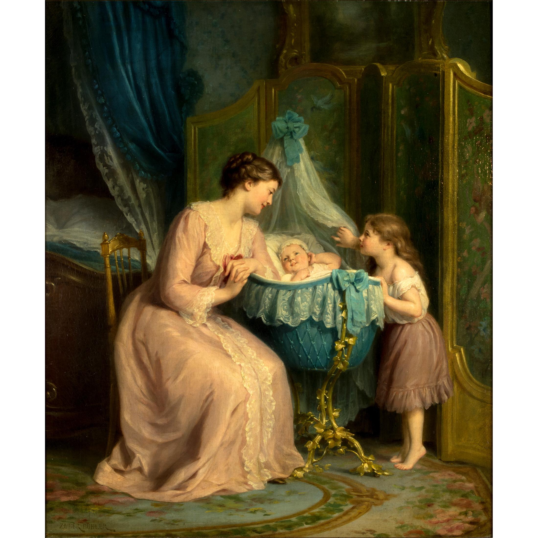 Fritz Zuber-Buhler (suizo, 1822-1896)  Importante pareja de cuadros . en venta 4