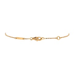 Bracelet « Frivole » en or jaune 18 carats et pavé de diamants, modèle « Mini »
