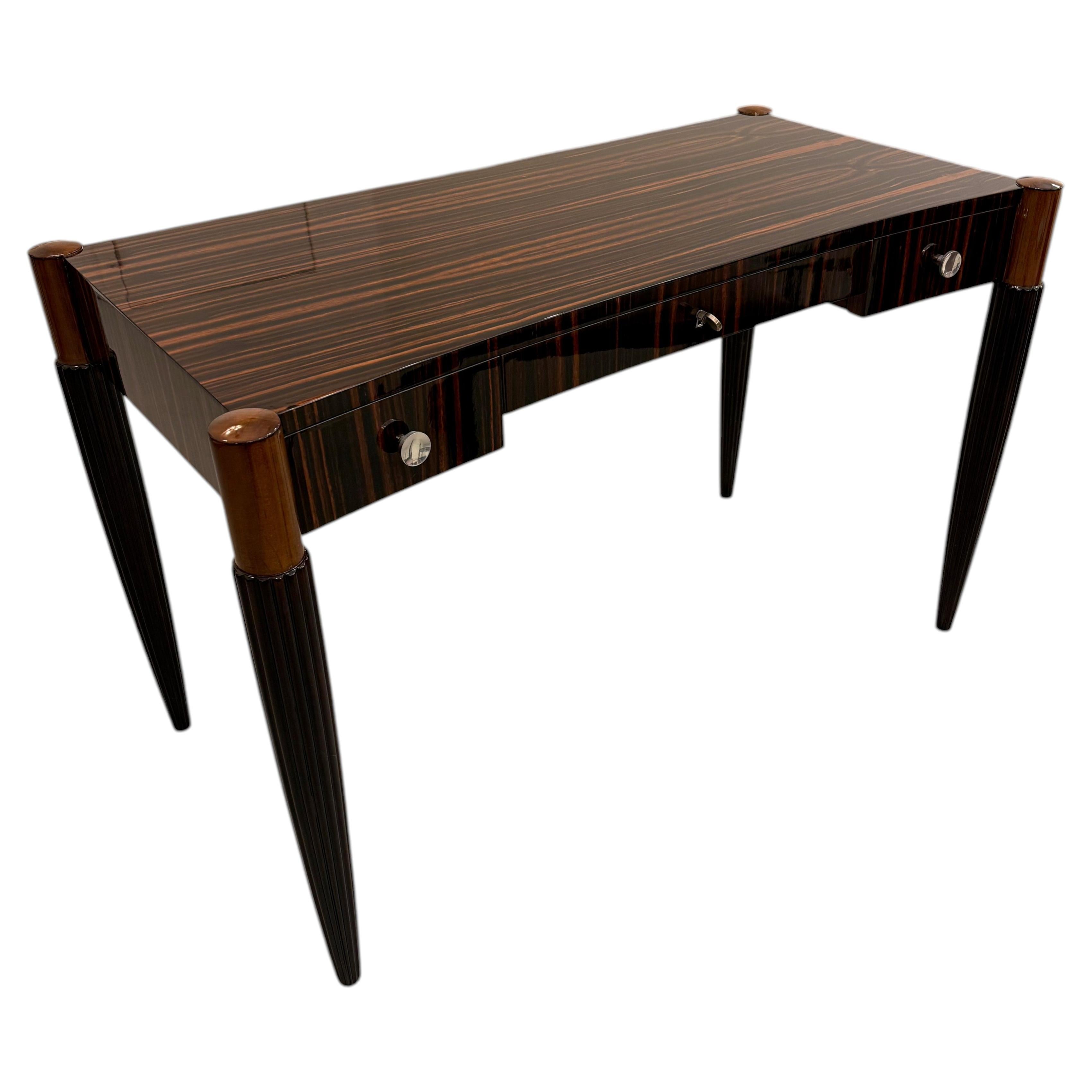 Frnech. Art Deco Makassar Elegant Schreibtisch