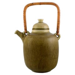 Retro Frode Blichfeldt Bahnsen for Palshus, Teapot in Glazed Stoneware, 1960's