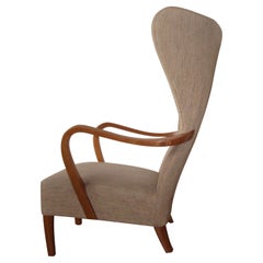 Frode Holm 1944 Wingback Chair for Illums Bolighus
