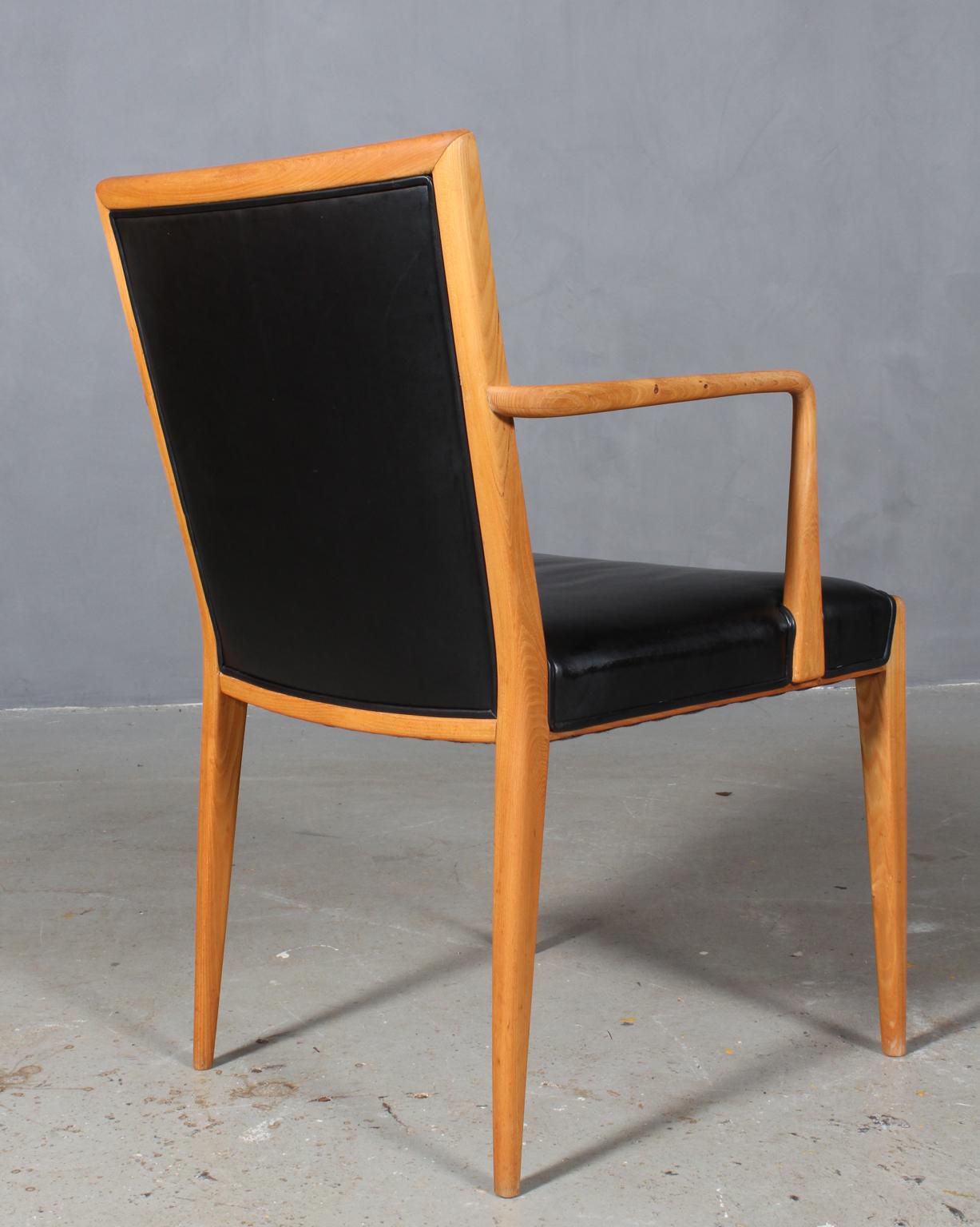 Leather Frode Holm, Armchair For Sale
