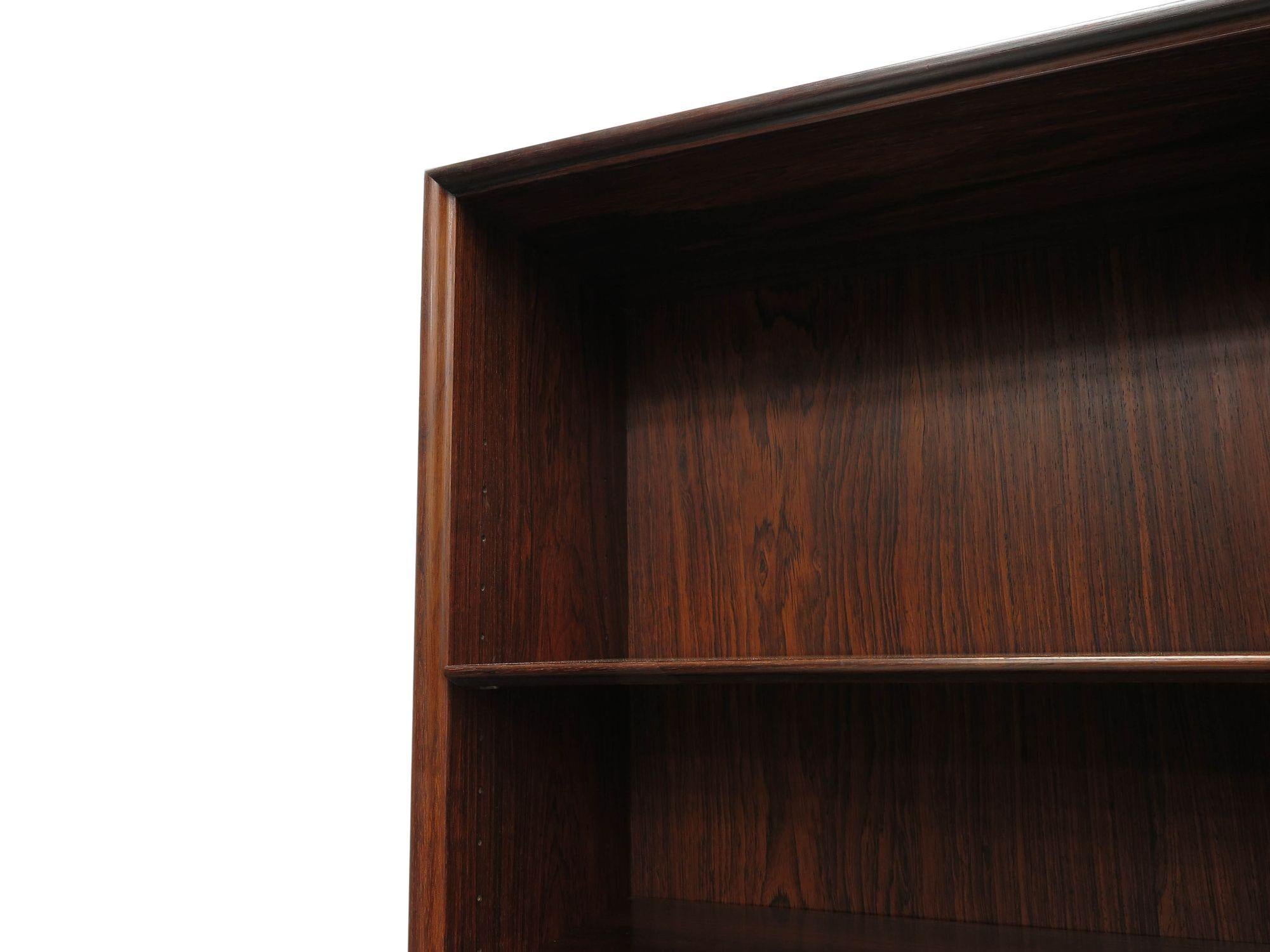 Frode Holm for Illums Bolighus Danish Rosewood Bookcase Cabinets For Sale 6