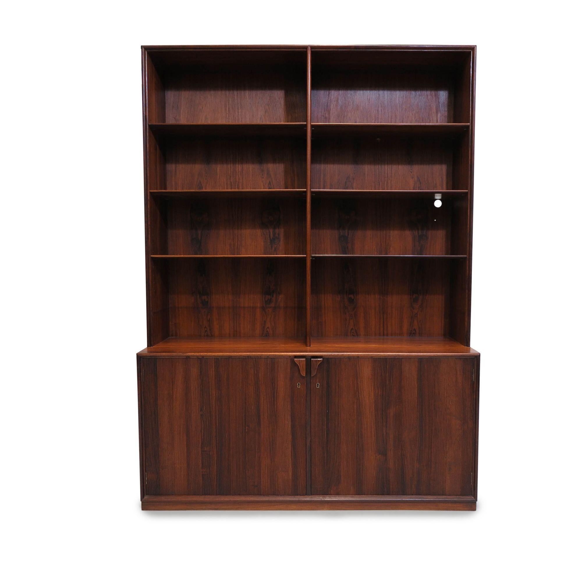 Frode Holm para Illums Bolighus Librerías danesas de palisandro Aceitado en venta