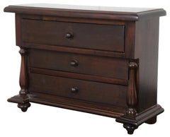 Froelich Furniture Mahogany Salesman Sample Miniature Empire Dresser Chest