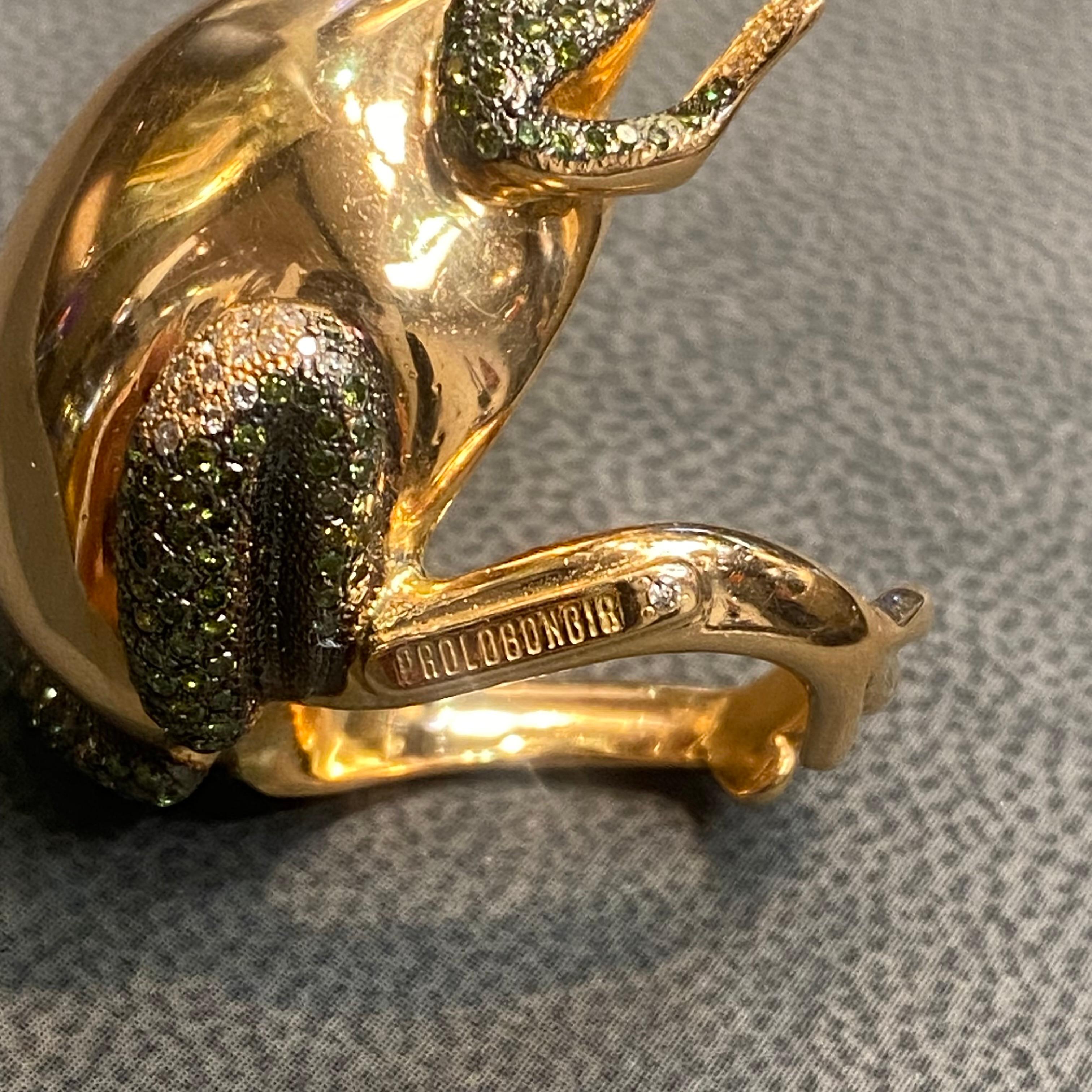 Anillo de cóctel Rana 5