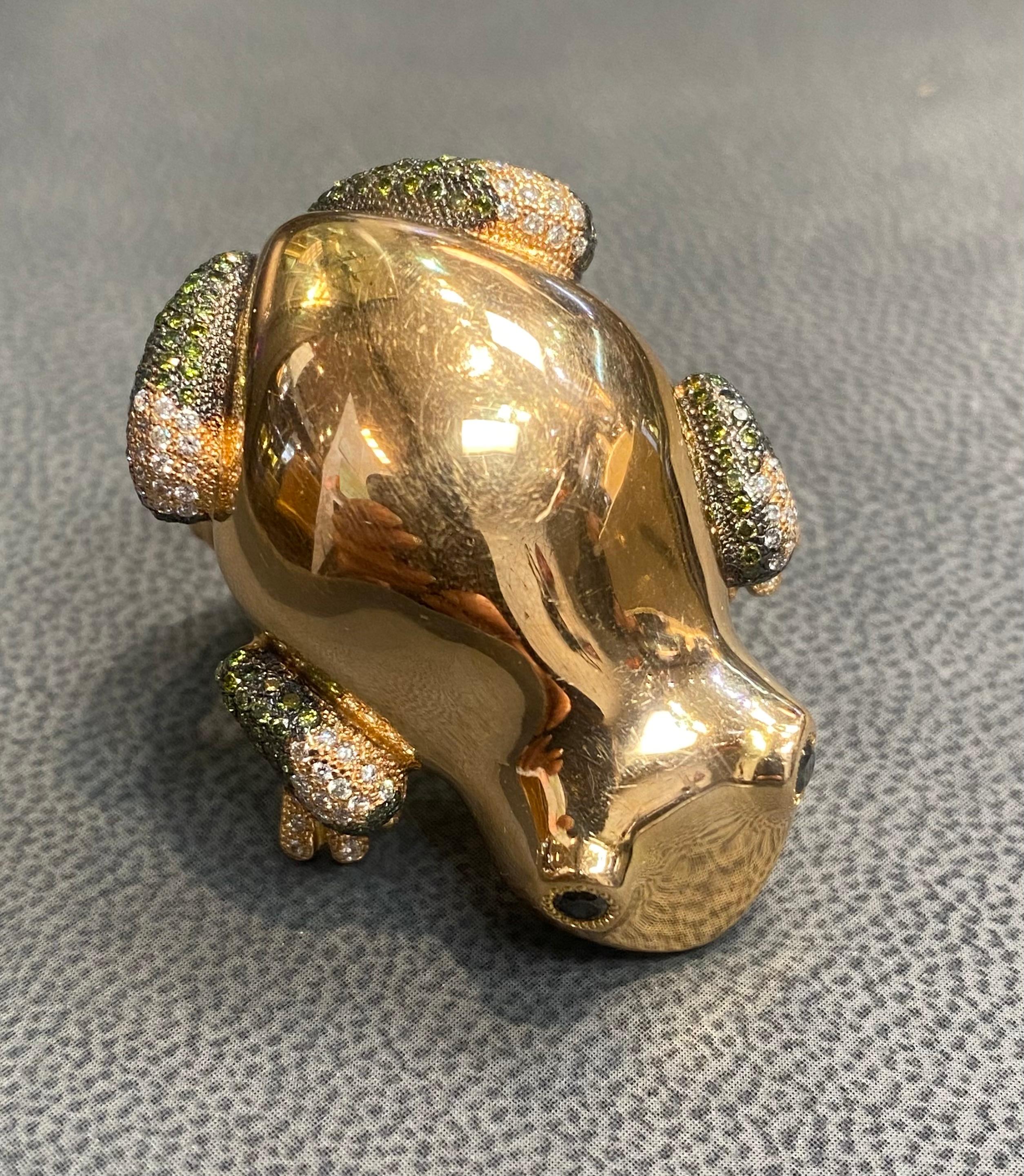 Anillo de cóctel Rana 4