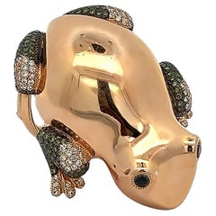 Anillo de cóctel Rana