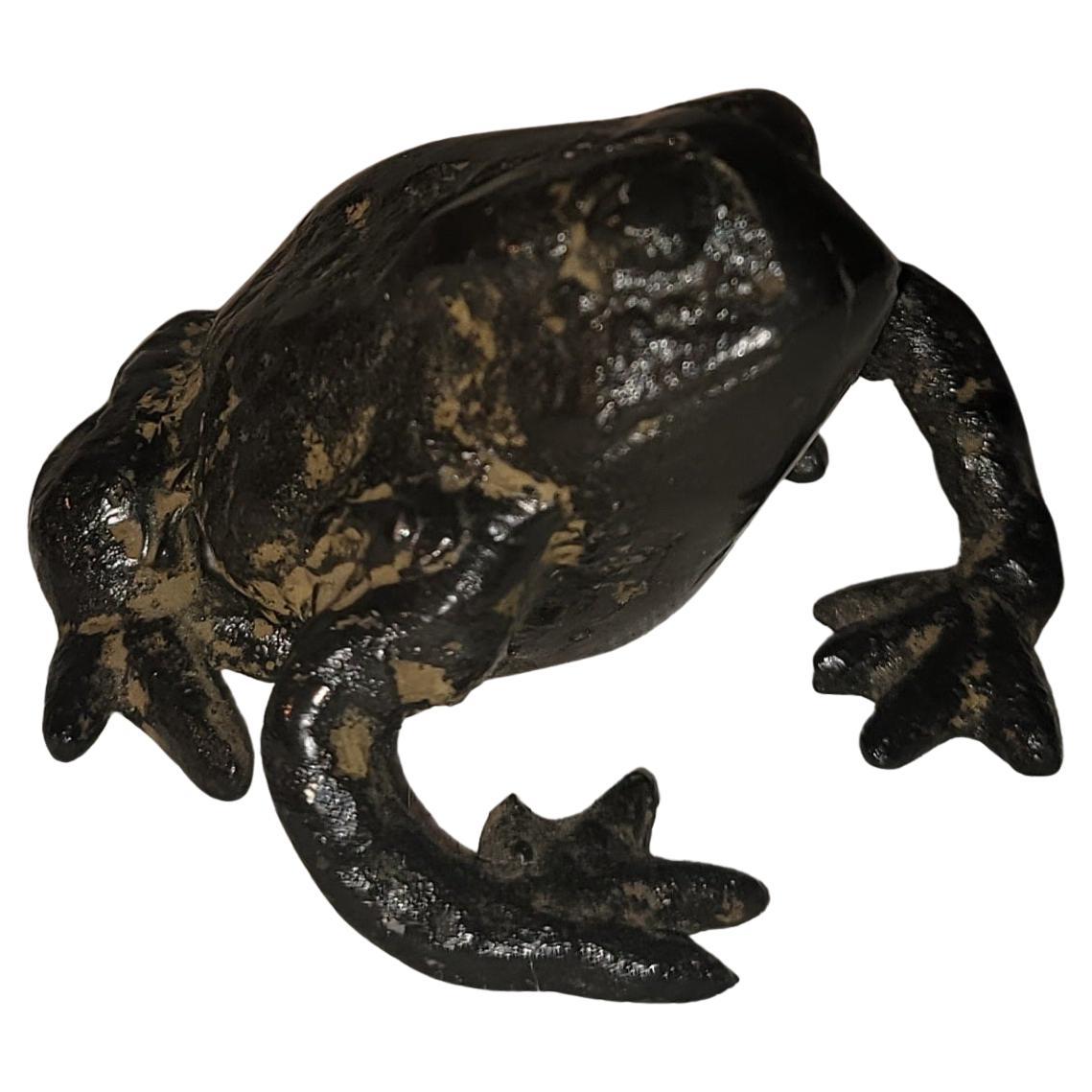 Small Frog Garden Ornament or Desk Weight.