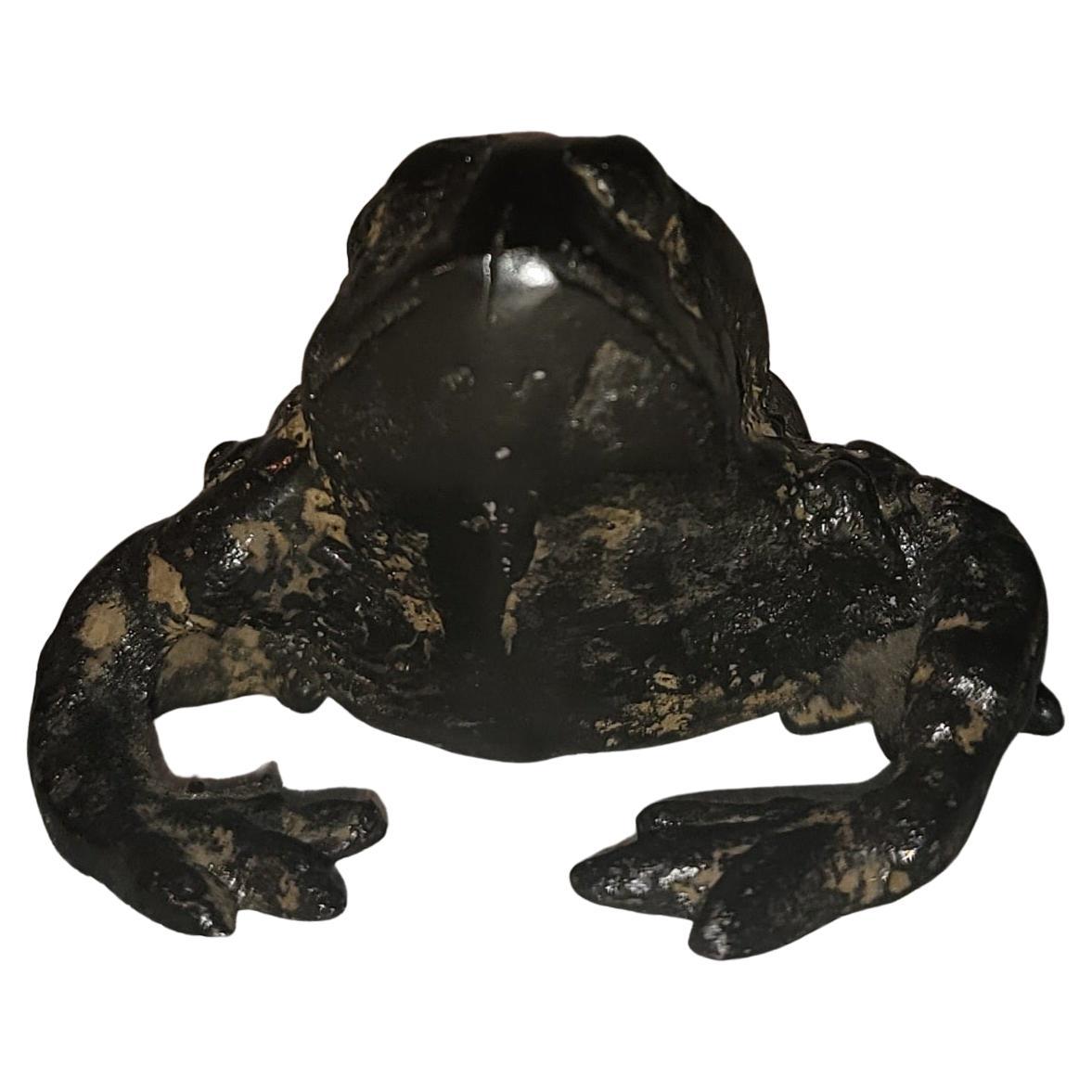 20th Century Frog Garden Ornament or Desk Weight For Sale