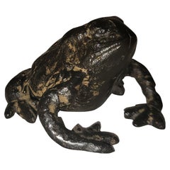 Vintage Frog Garden Ornament or Desk Weight