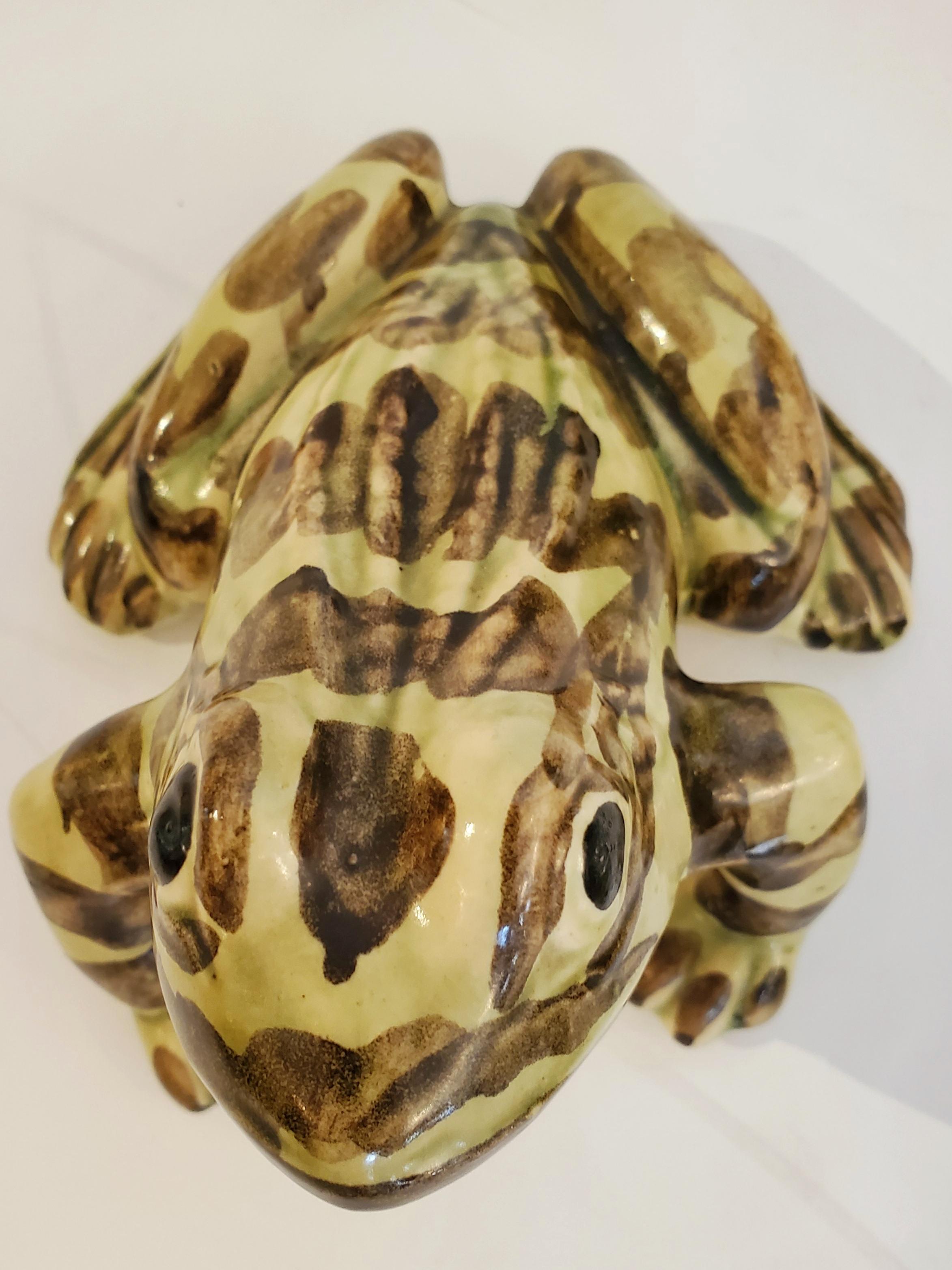 North American Frog Lovers Dream Set of 3 Ceramic Amphibians