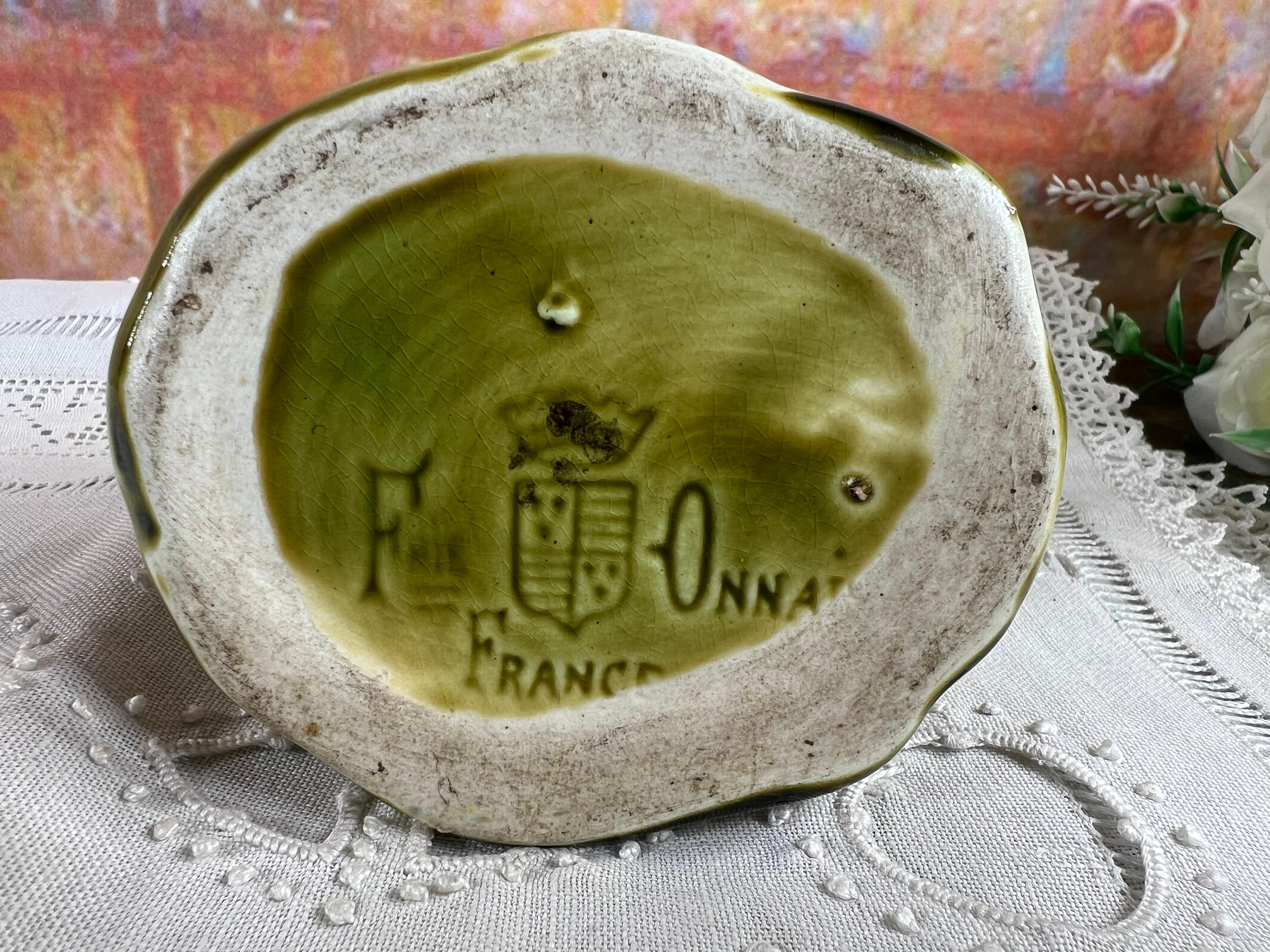 Frog Piggy Bank in Onnaing Majolica - Circa 1900 4