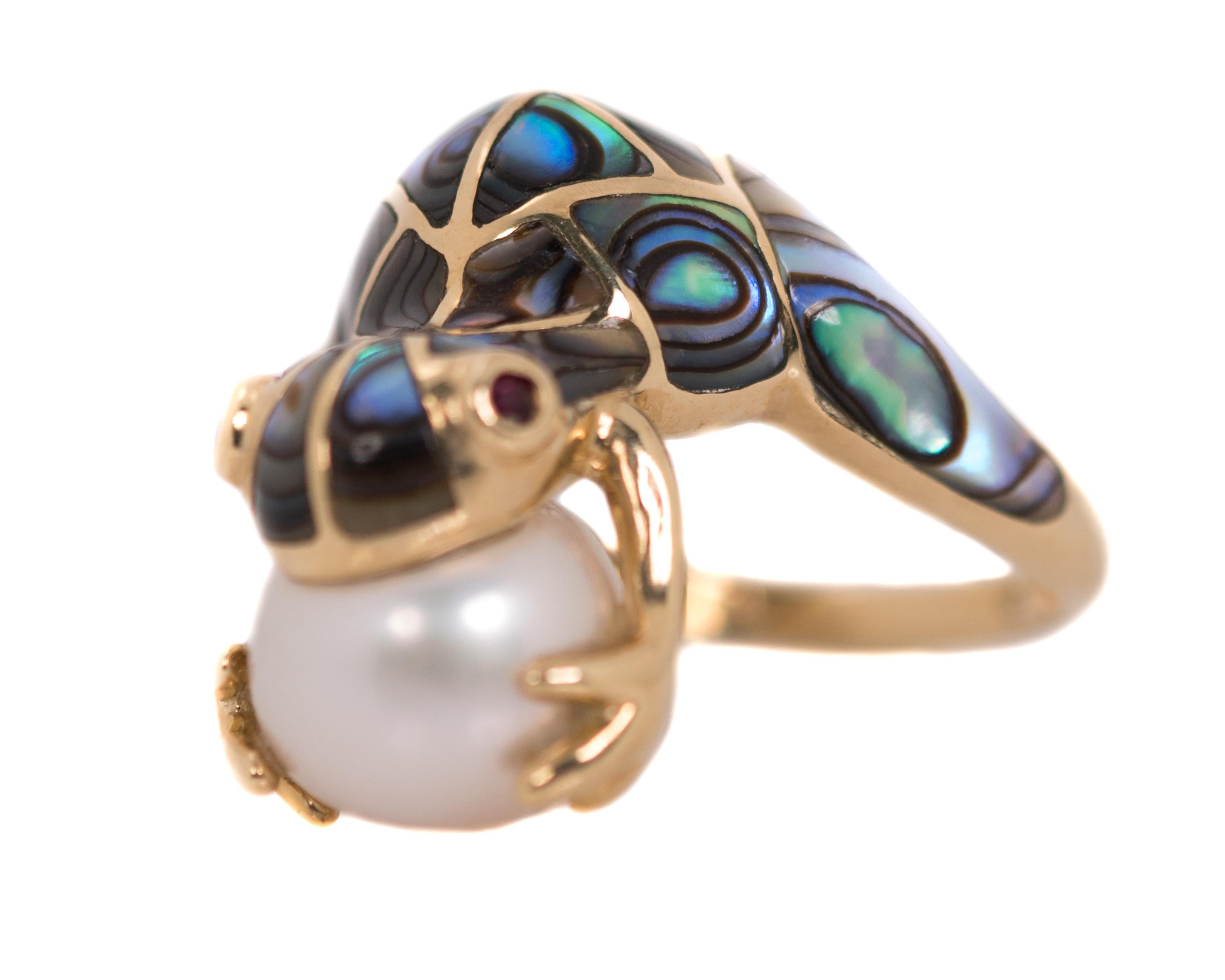 princess and the frog ring pearl