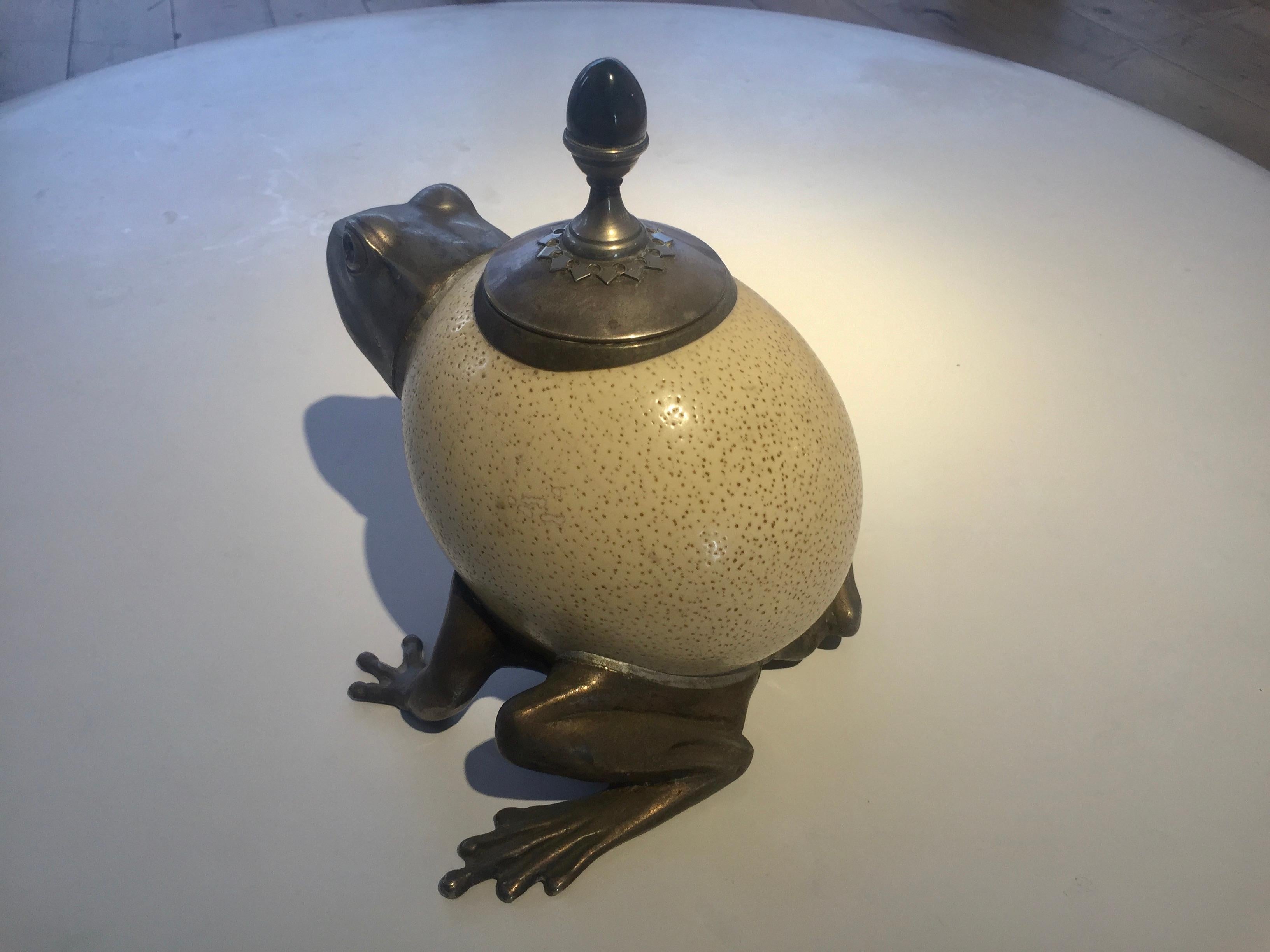 Late 20th Century Frog Sculptural Vessel by Anthony Redmile, 1970s