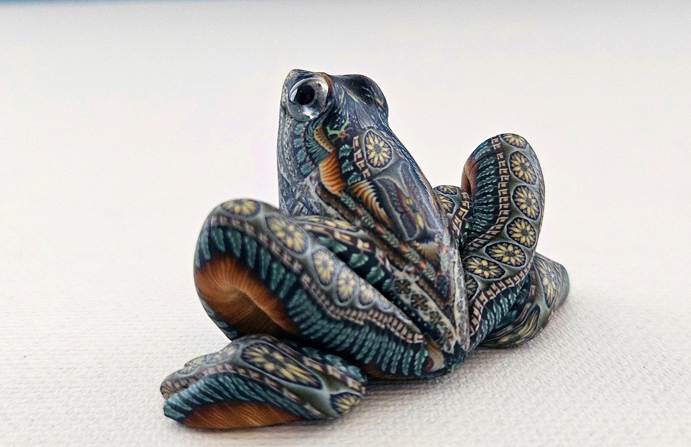 Other Frog Sculpture by Jon Stuart Anderson, signed and dated For Sale