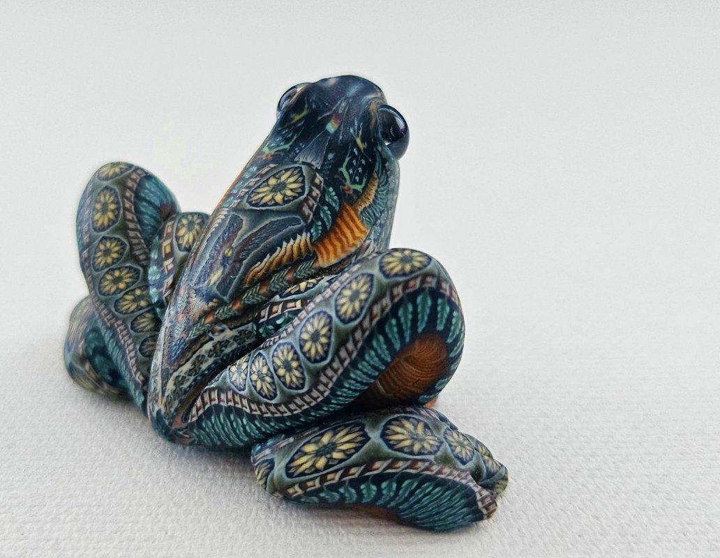 Other Frog Sculpture by Jon Stuart Anderson, signed and dated For Sale
