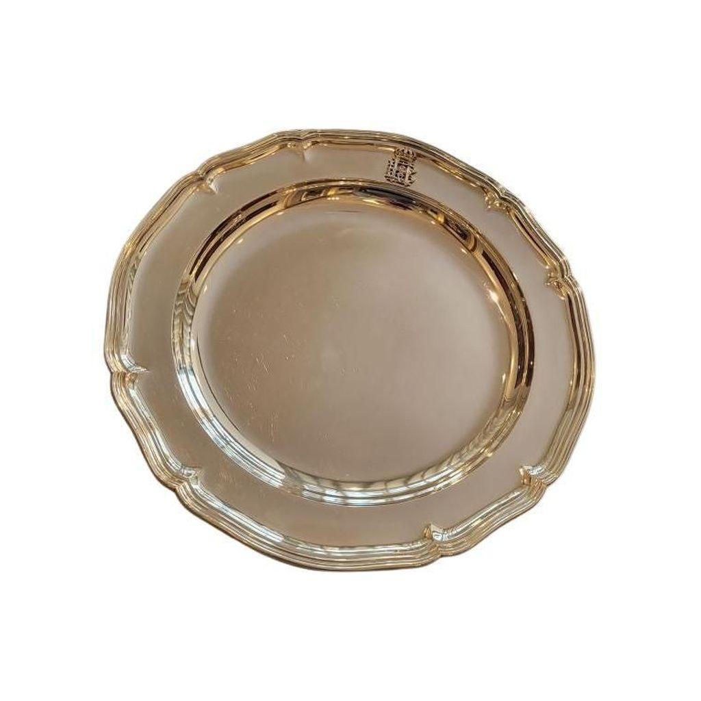 Women's or Men's From a German Royal Household Large Serving-Plate 800/0 Silver Germany 1900 For Sale