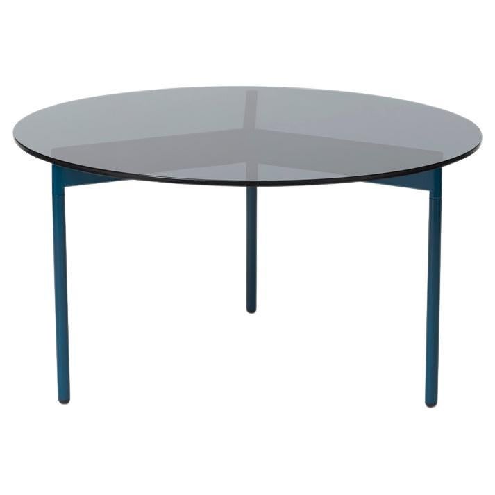 Smoke Grey Glass Coffee Table at 1stDibs
