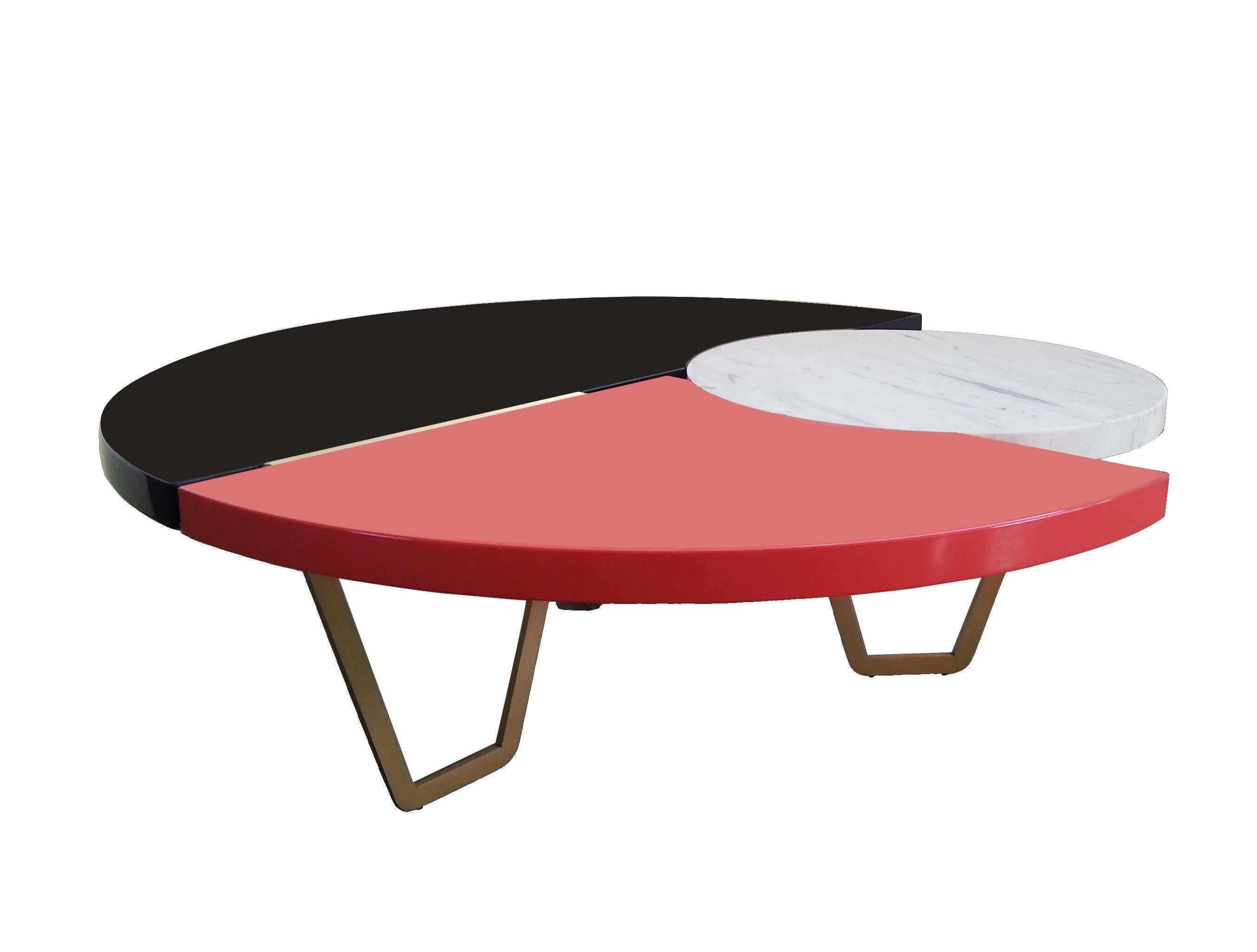 italien Table basse en marbre par Hagit Pincovici en vente