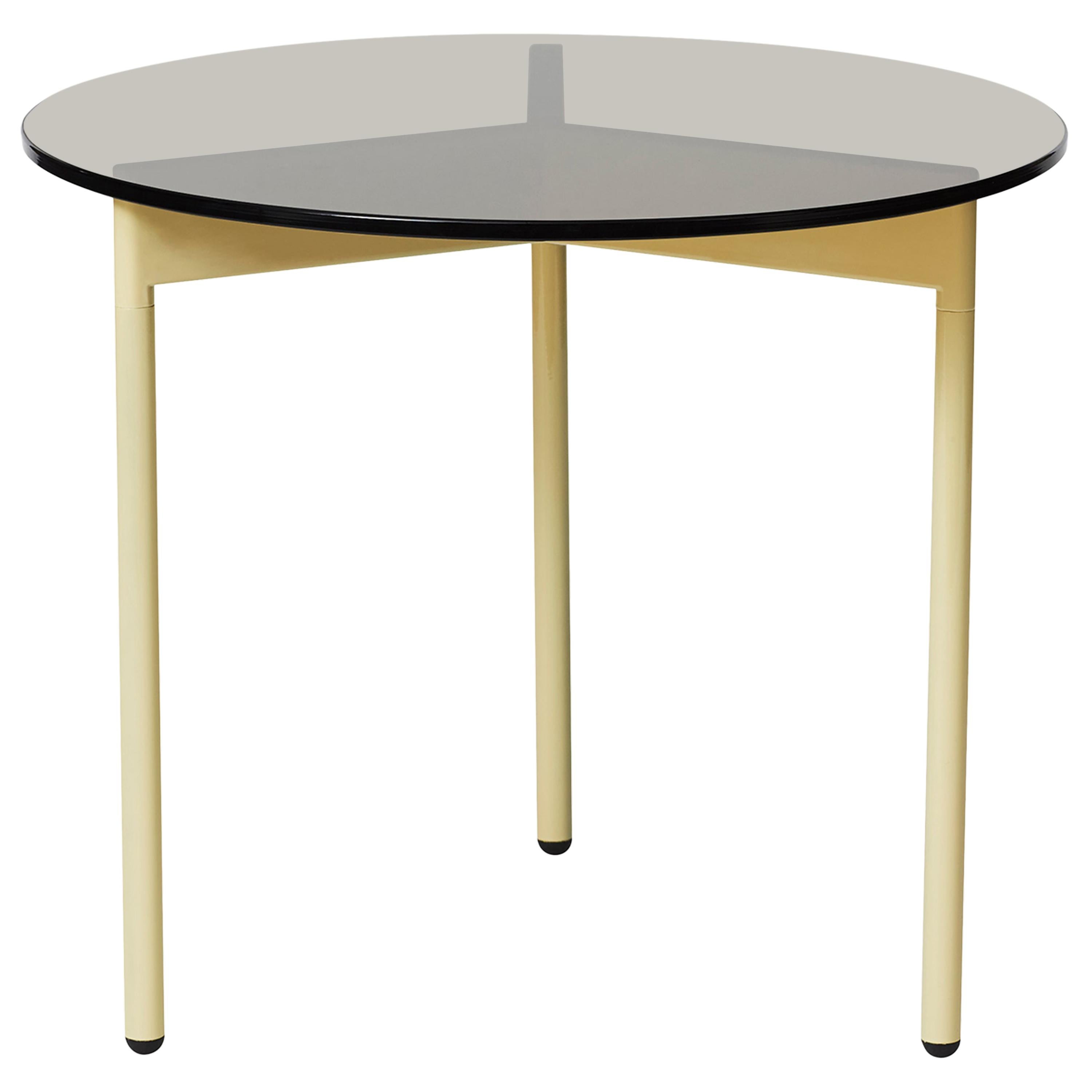 For Sale: Yellow (Smoke Brown, Yellow) From Above Side Table, by Morten & Jonas from Warm Nordic