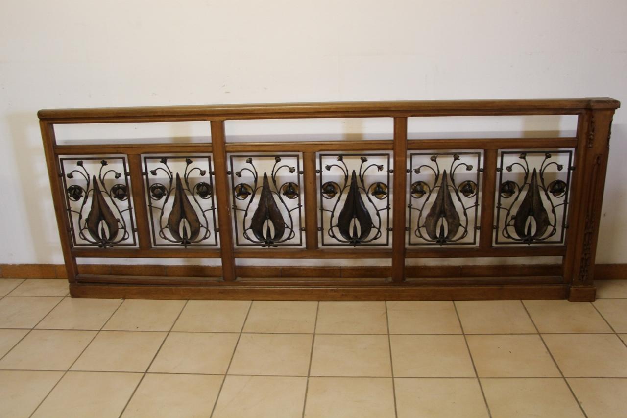 French From Art Nouveau Balustrade Louis Majorelle For Sale