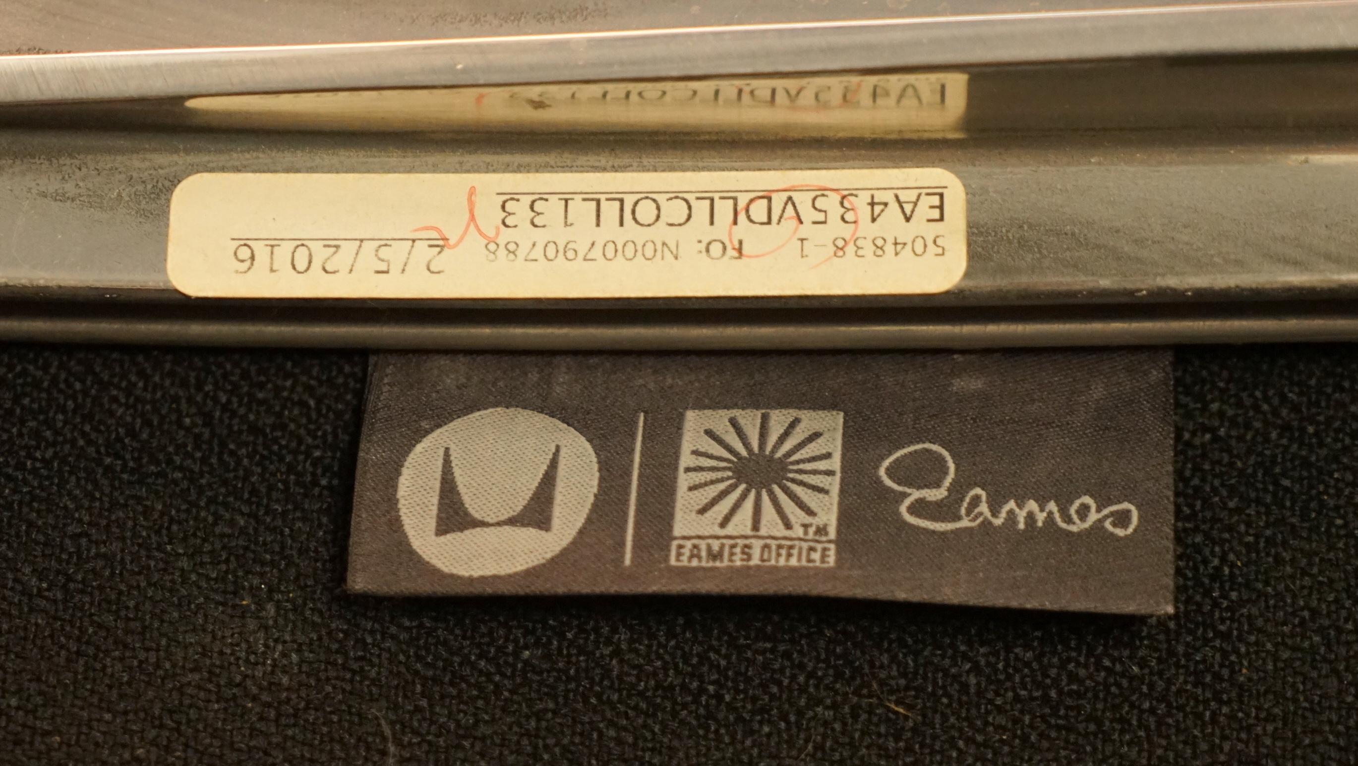 FROM CHANEL HEAD OFFICE NYC EAMES EA217 SUEDE LEATHER SOFTPAD OFFiCE