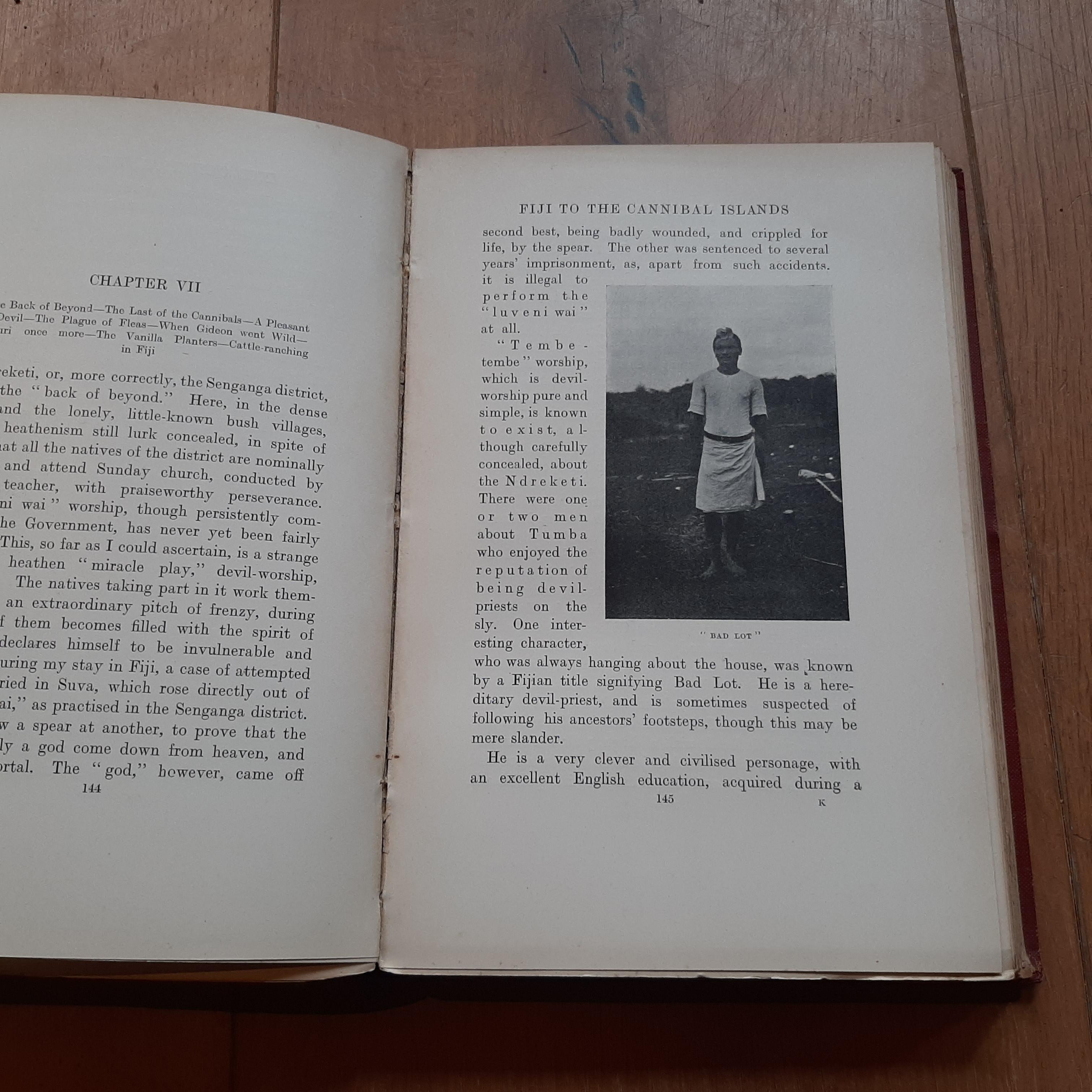 Paper From Fiji to the Cannibal Islands by B. Grinshaw (1907)