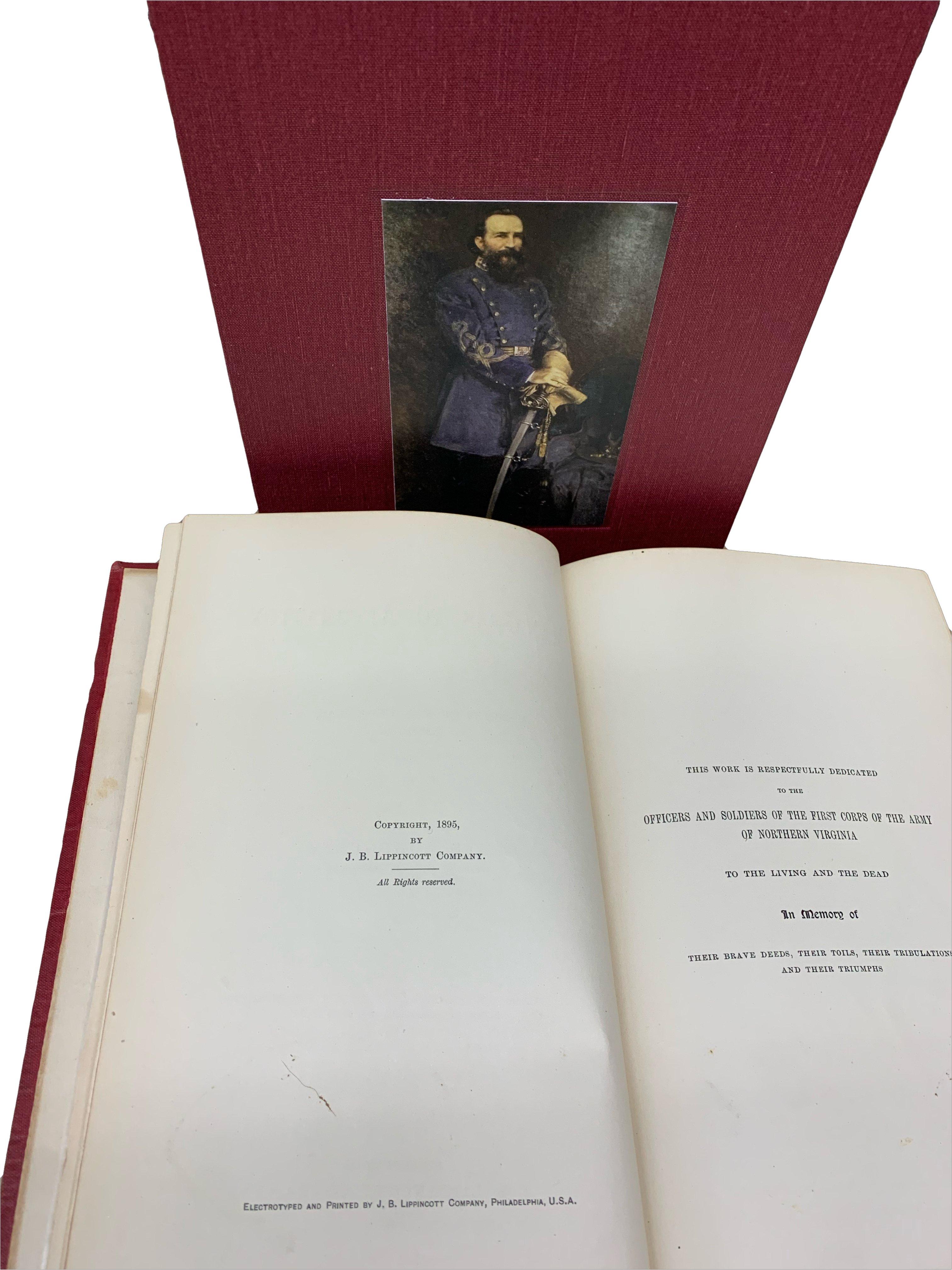 From Manassas to Appomattox, by James Longstreet, First Edition, Signed In Good Condition In Colorado Springs, CO