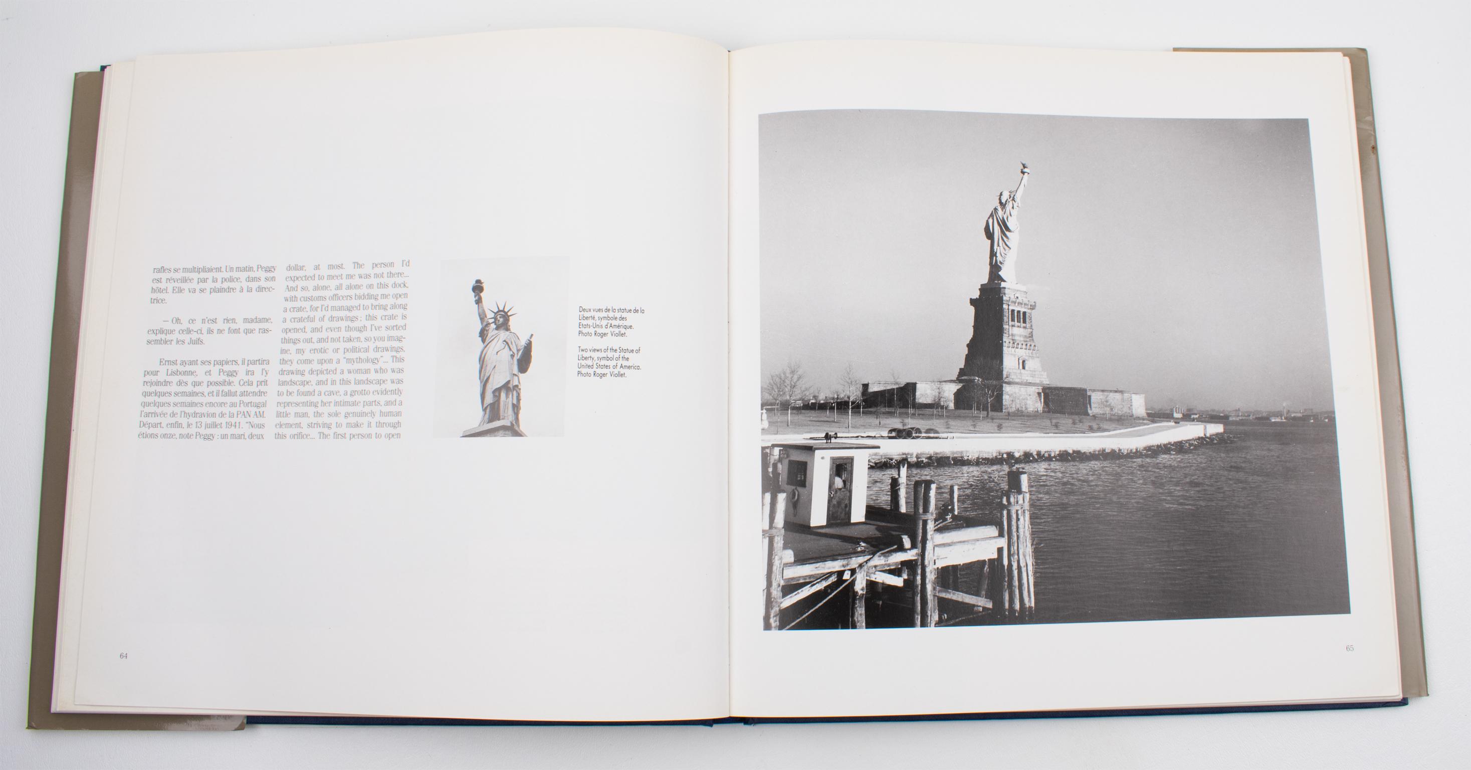 Paper From Marseille to New York 1940-1945, French/English Book, by Bernard Noel, 1985 For Sale