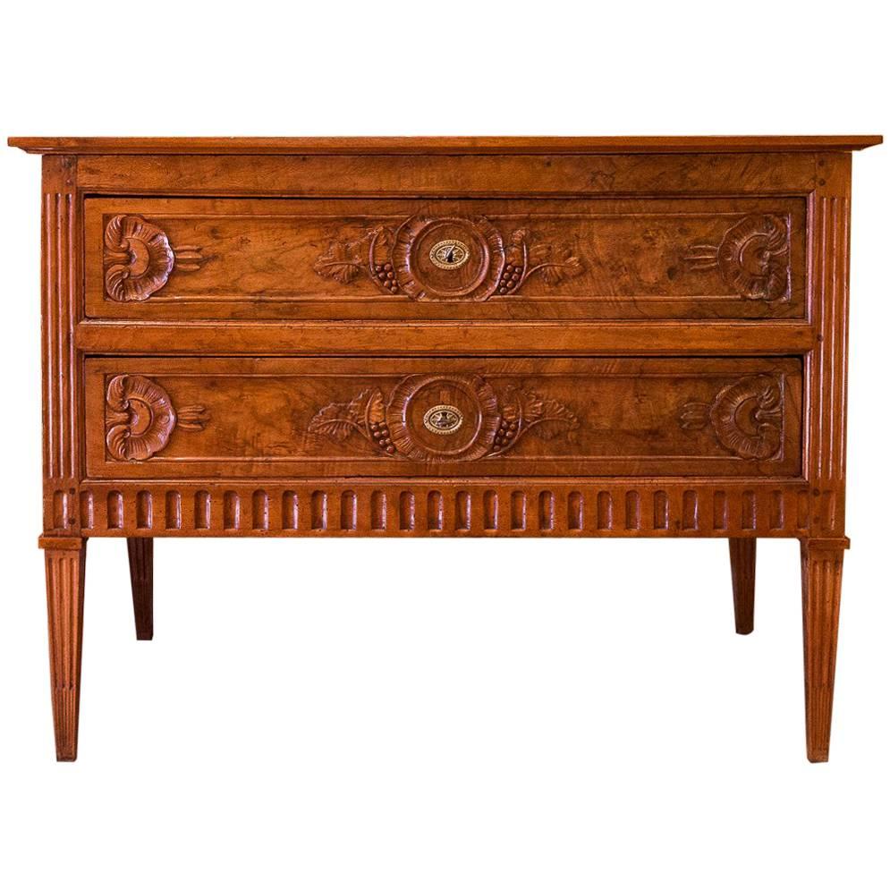From Provence Late 18th Century, Louis XVI Period Sauteuse Commode, circa 1780