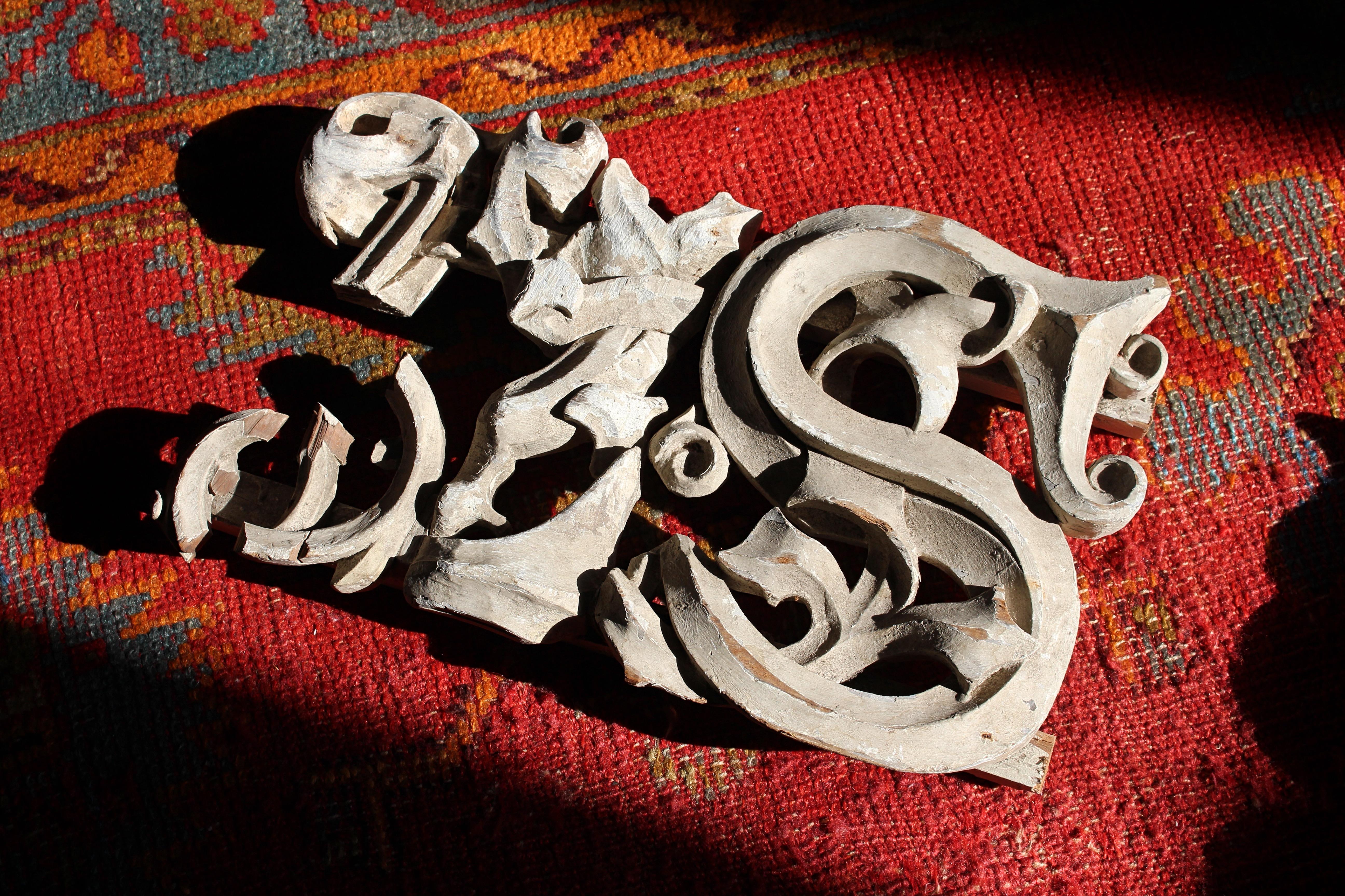 From Pugin & Barry's Ceiling Carved Elements From the House of Lords Chamber For Sale 10