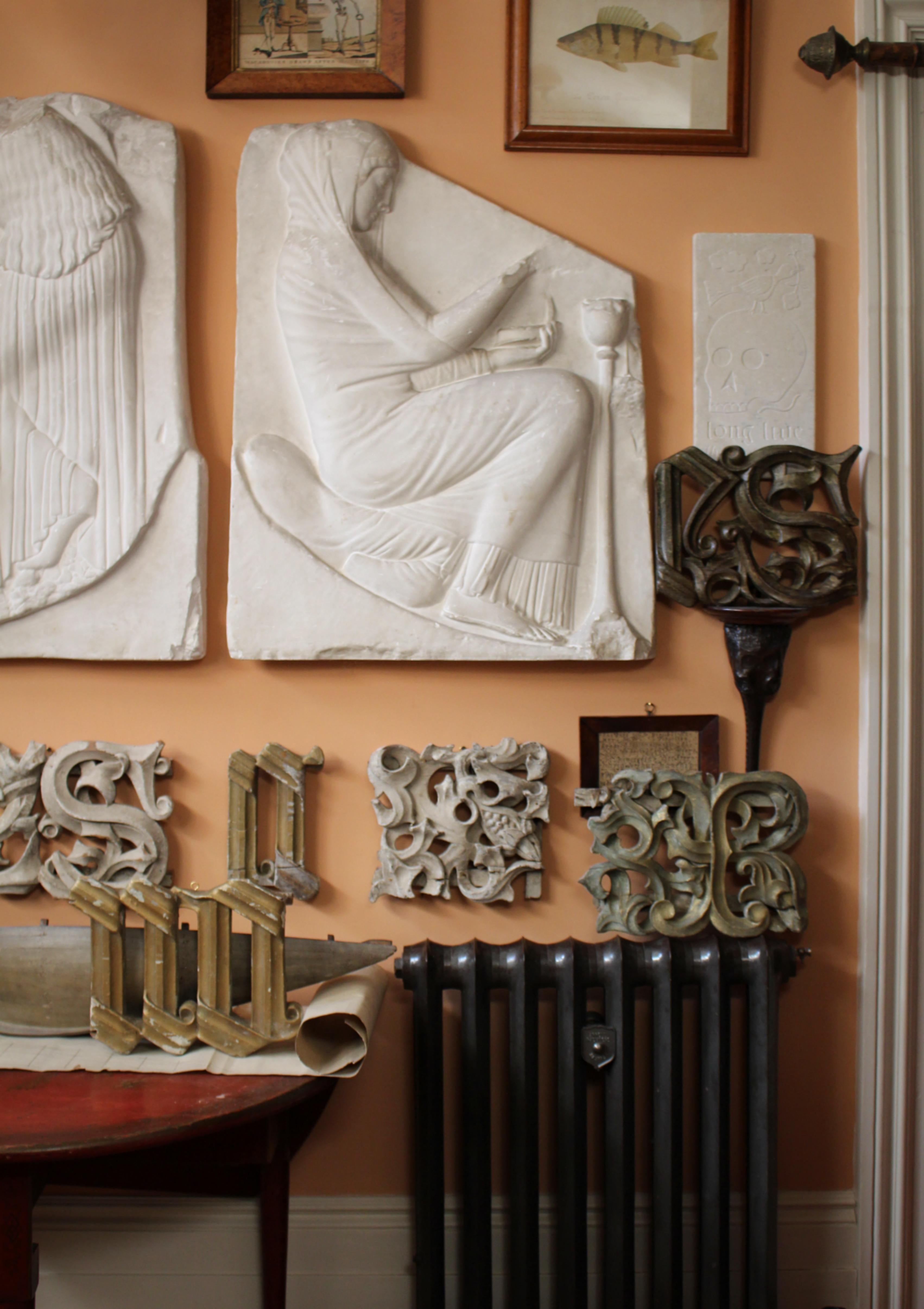 From Pugin’s roof a collection of carved elements from the House of Lords chamber ceiling restoration in the January of 1981.

These have been recently acquired directly from a personal collection, originally purchased from Sotheby's in the 90s by