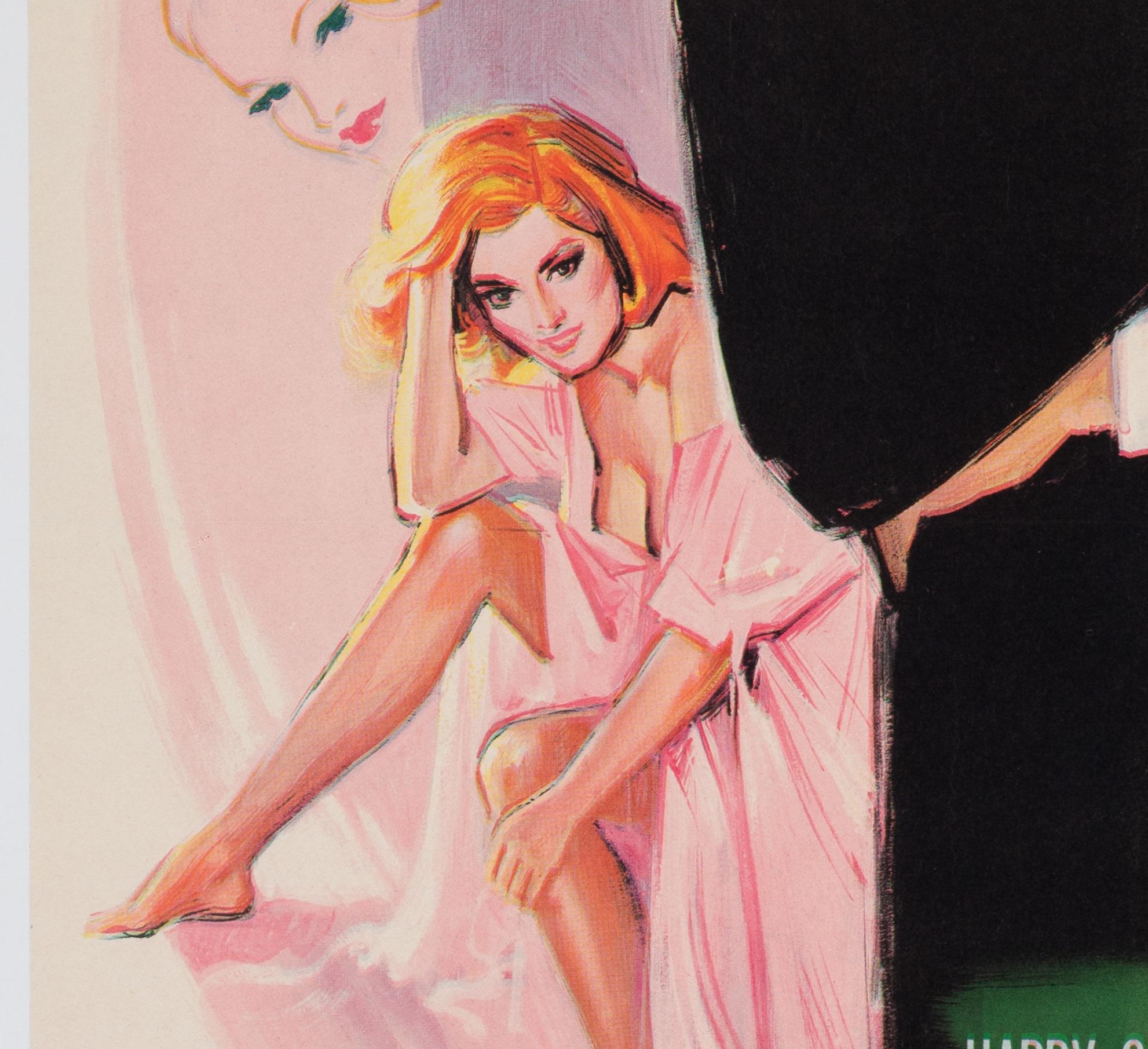Linen FROM RUSSIA WITH LOVE  1964 1st Print French Moyenne Film Poster, BORIS GRINSSON For Sale