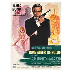 DALLA RUSSIA CON AMORE  1964 Poster cinematografico di un grande film francese, Boris Grinsson
