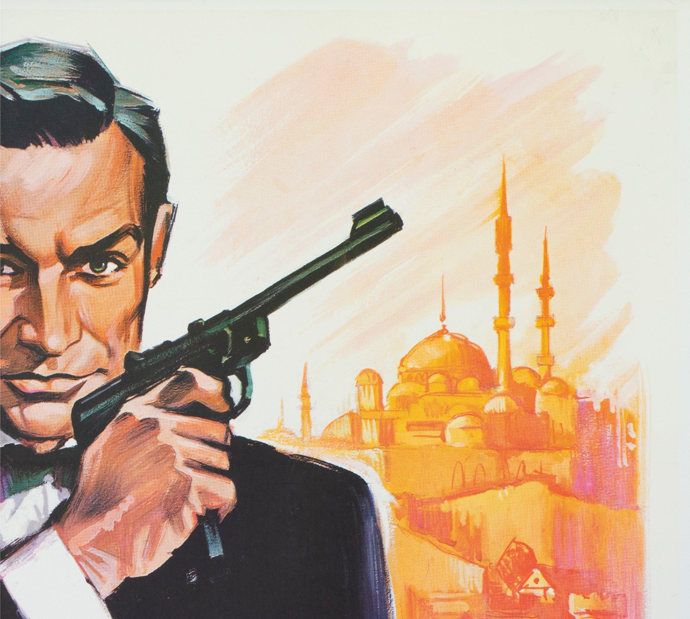 From Russia With Love 1964 Französisch Grande Film Poster, Boris Grinsson (20. Jahrhundert) im Angebot