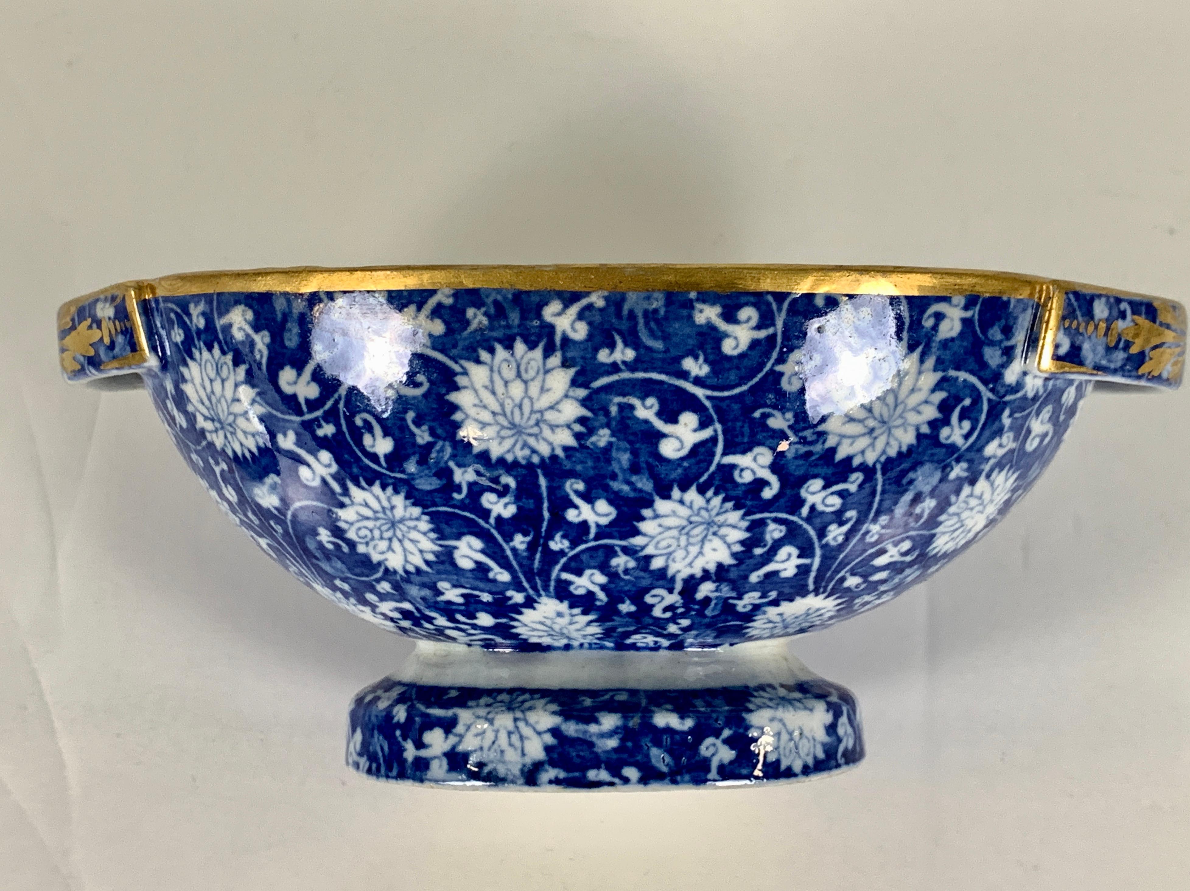 From the Collection of Mario Buatta a Blue and White Small Tureen 1