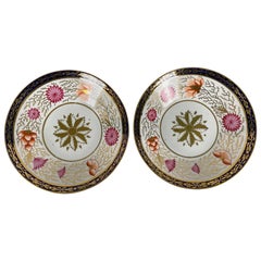 From the Collection of Mario Buatta a Pair of Neoclassical Saucer Dishes