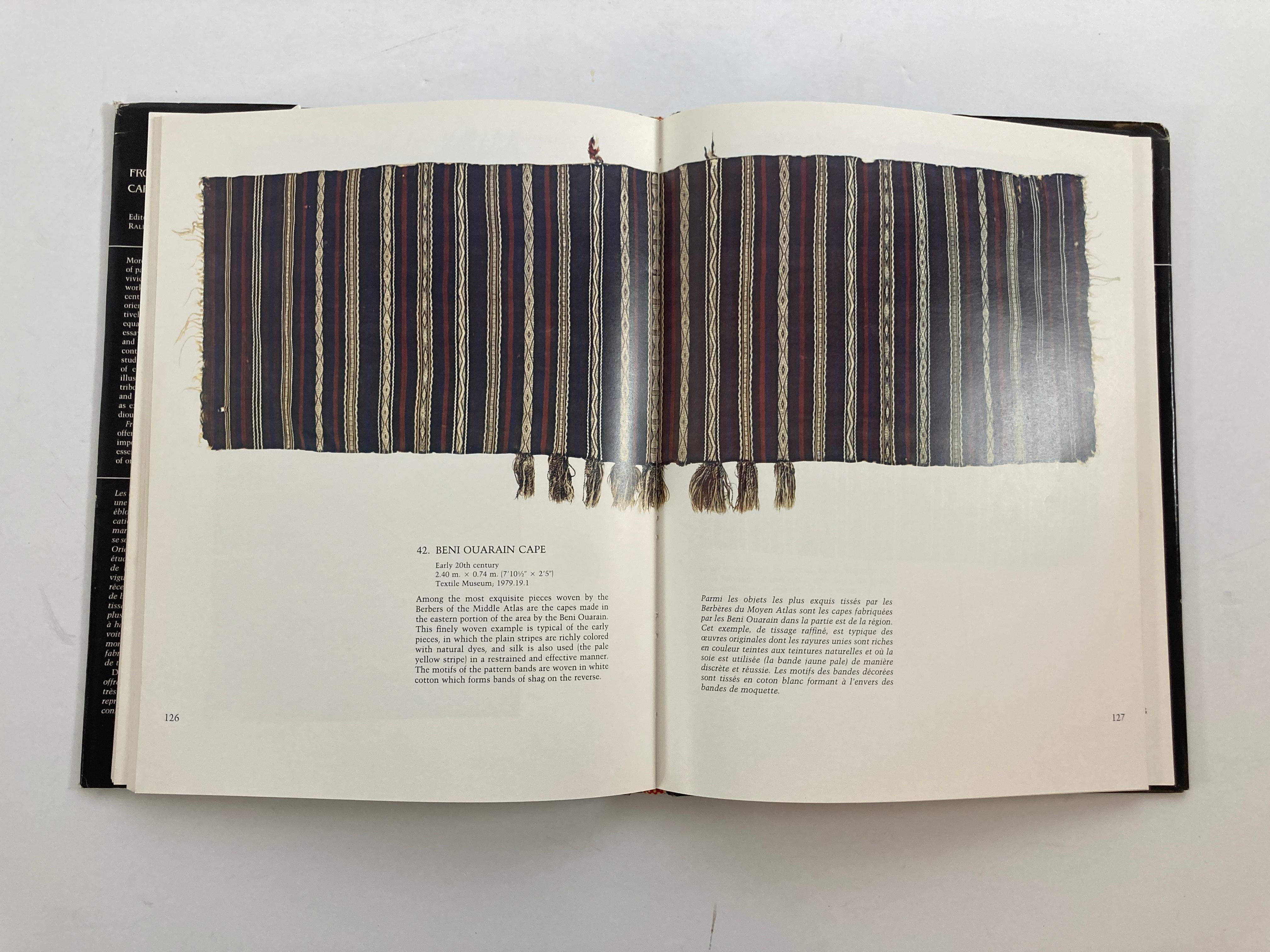 Fin du 20e siècle Livre à couverture rigide « From the Far West Carpets and Textiles of Morocco » (De la Tapisserie et des Textiles du Maroc en vente