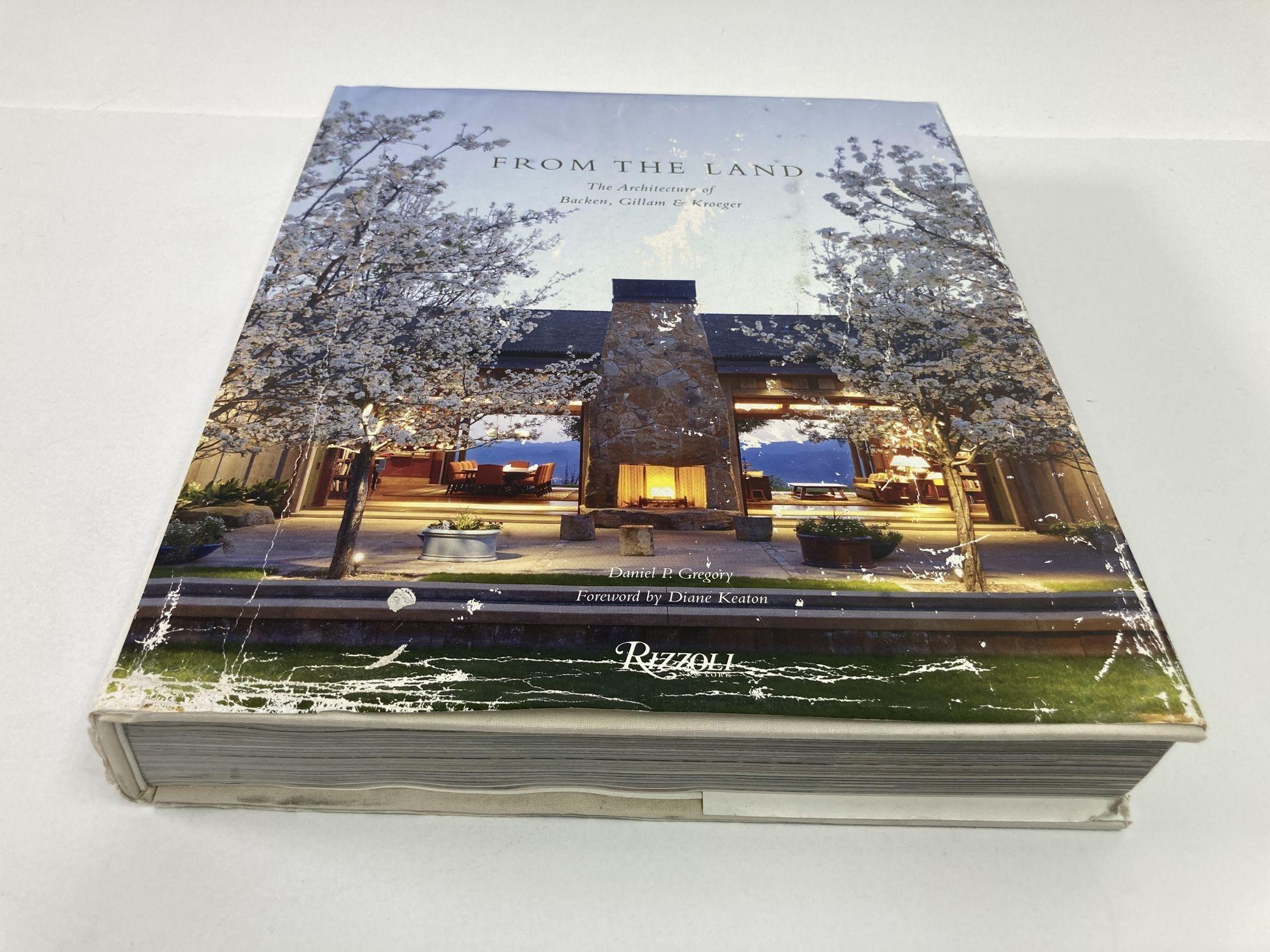 From the Land: Backen, Gillam, & Kroeger Architects Hardcover Book.
October 8, 2013 by Erhard Pfeiffer (Photographer), Stanley Abercrombie (Afterword), Diane Keaton.
Elegant rusticity meets unpretentious luxury in the work of this award-winning