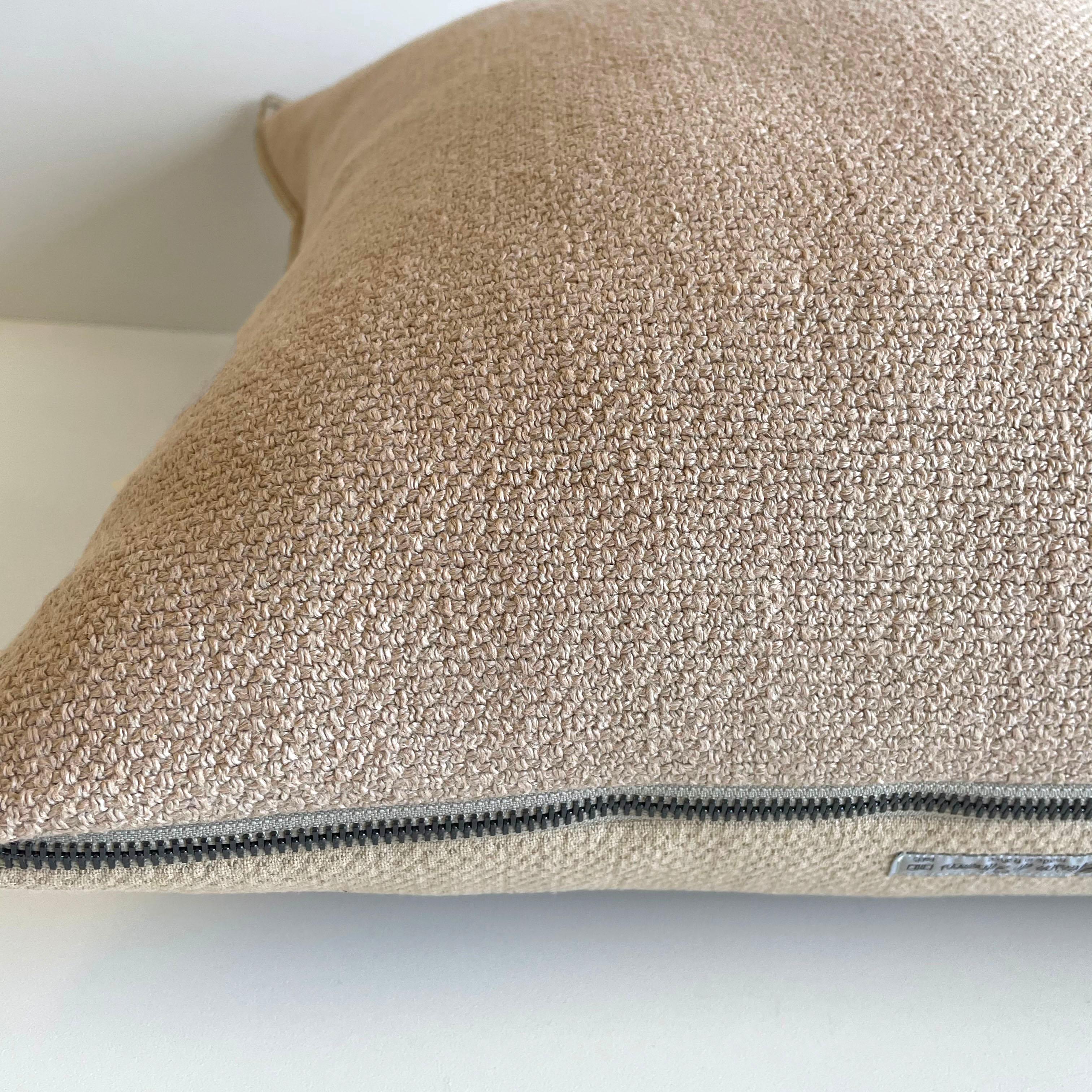 Contemporary Fromentera French Linen Accent Pillow For Sale