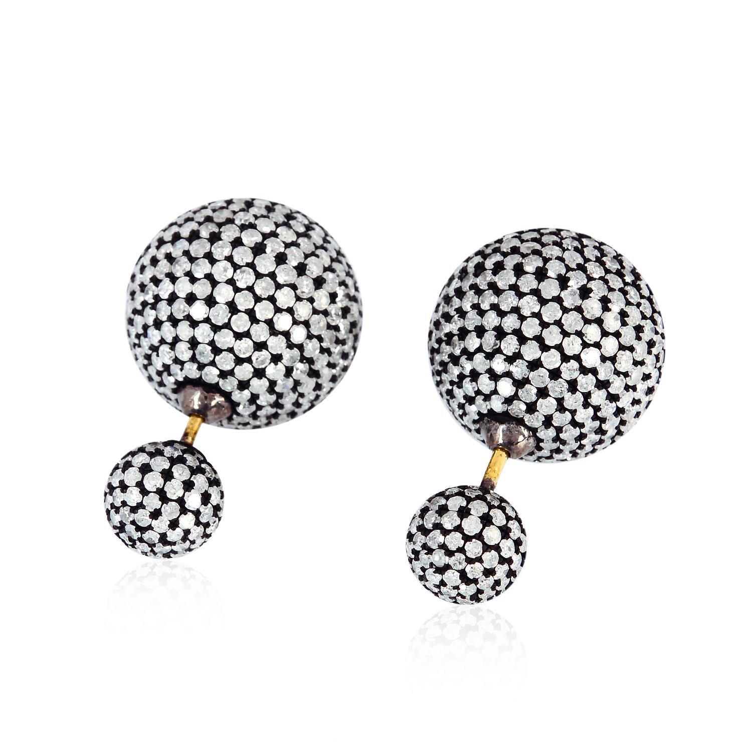 double sided earrings