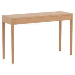 Consola moderna minimalista de roble